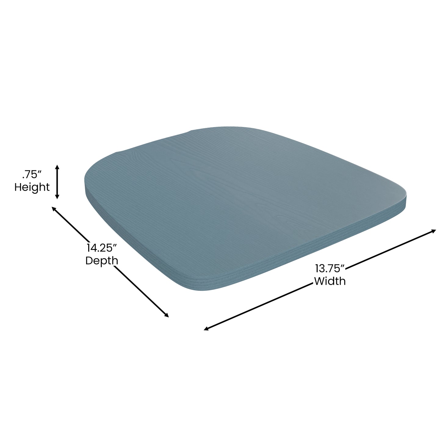 Carly Commercial Grade 30" High Kelly Blue-Teal Metal Indoor-Outdoor Barstool with Back with Teal-Blue Poly Resin Wood Seat Teal-Blue Seat/Kelly Blue-Teal Frame ET-3534-30-KB-PL1C-GG