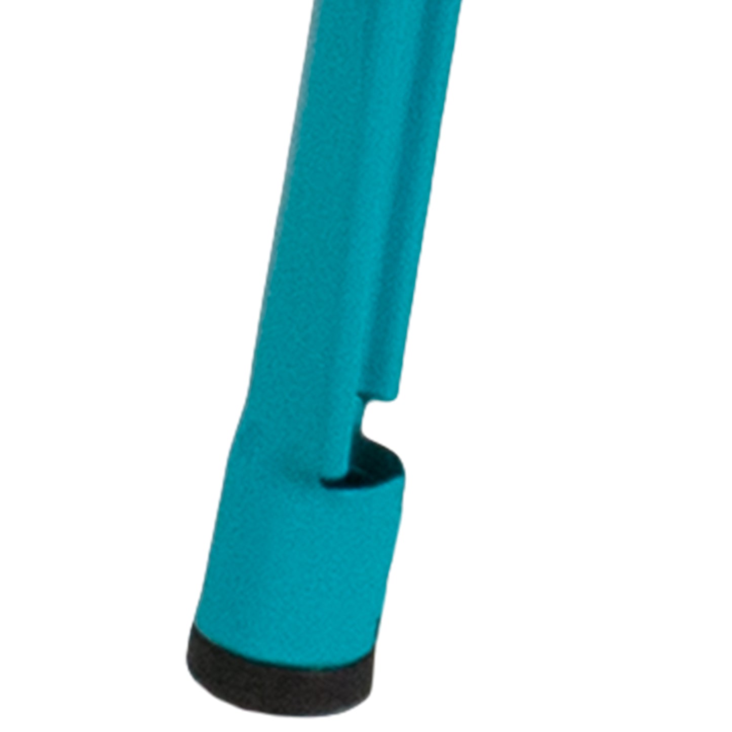 Kai Commercial Grade 30" High Backless Crystal Teal-Blue Indoor-Outdoor Barstool Crystal Teal-Blue