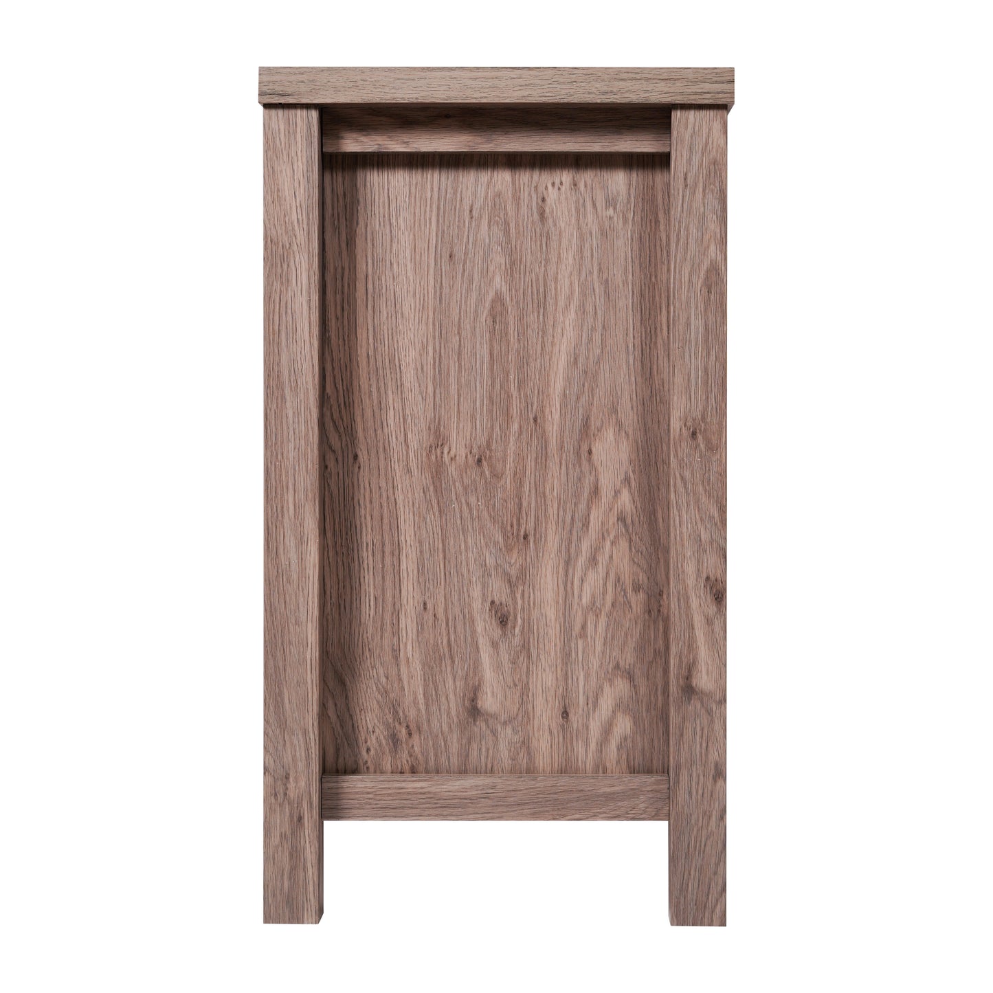 Dion Brown 59 Inch Modern Kitchen and Dining Room Buffet Sideboard Storage Cabinet, Engineered Wood with 2 Tempered Glass Doors, 2 Drawers, Open Shelf Brown