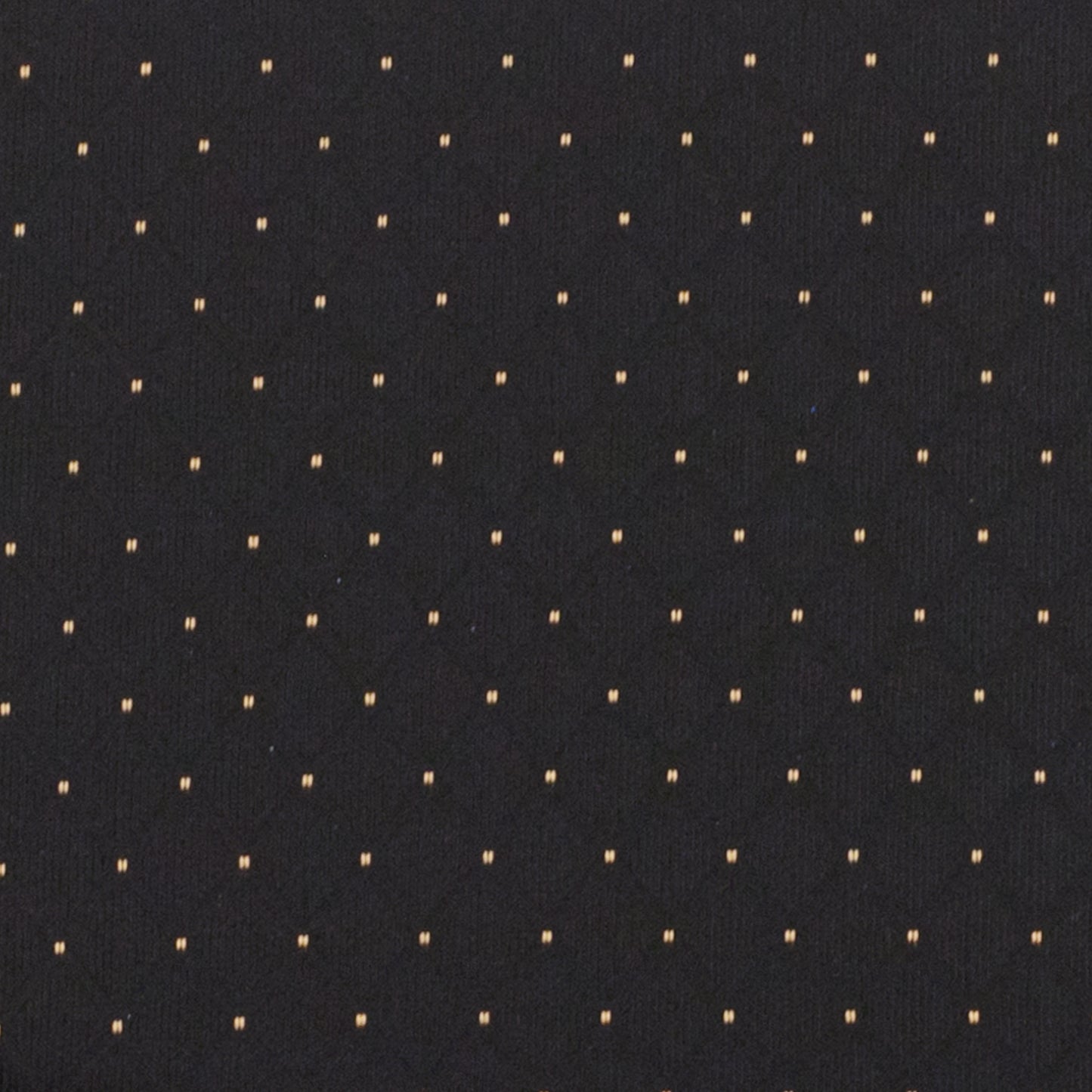 HERCULES Series 21''W Stacking Church Chair in Black Dot Patterned Fabric - Gold Vein Frame Black Dot Patterned Fabric/Gold Vein Frame