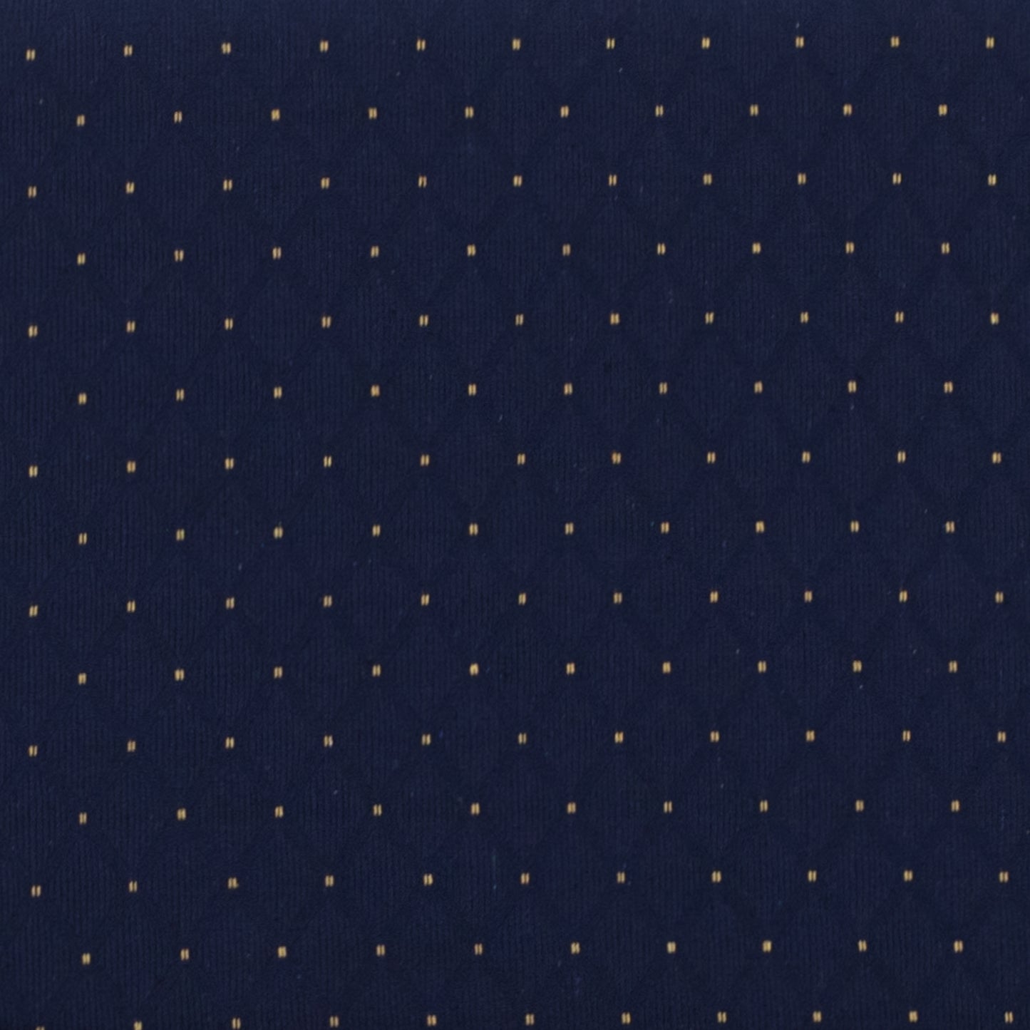 HERCULES Series 21''W Church Chair in Navy Blue Dot Patterned Fabric with Book Rack - Gold Vein Frame Navy Blue Dot Patterned Fabric/Gold Vein Frame