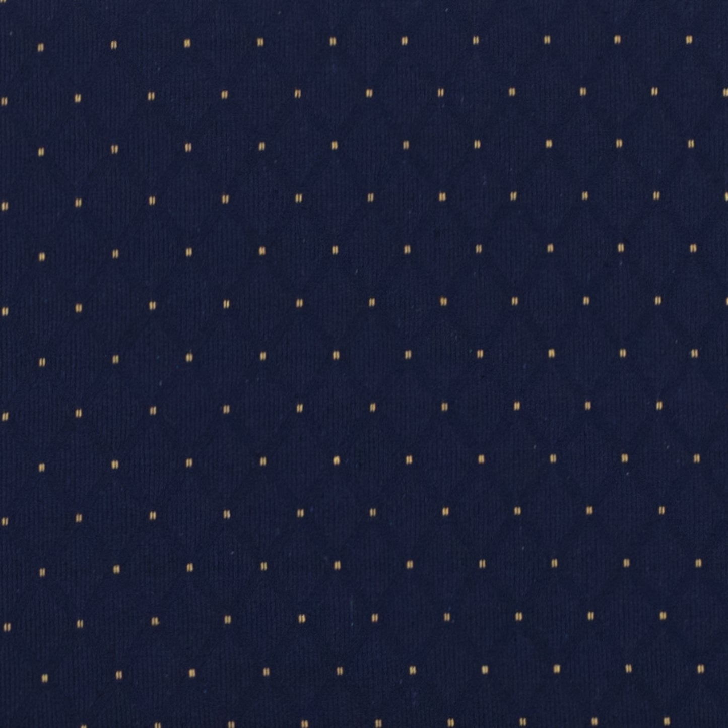 HERCULES Series 21''W Stacking Church Chair in Navy Blue Dot Patterned Fabric - Gold Vein Frame Navy Blue Dot Patterned Fabric/Gold Vein Frame