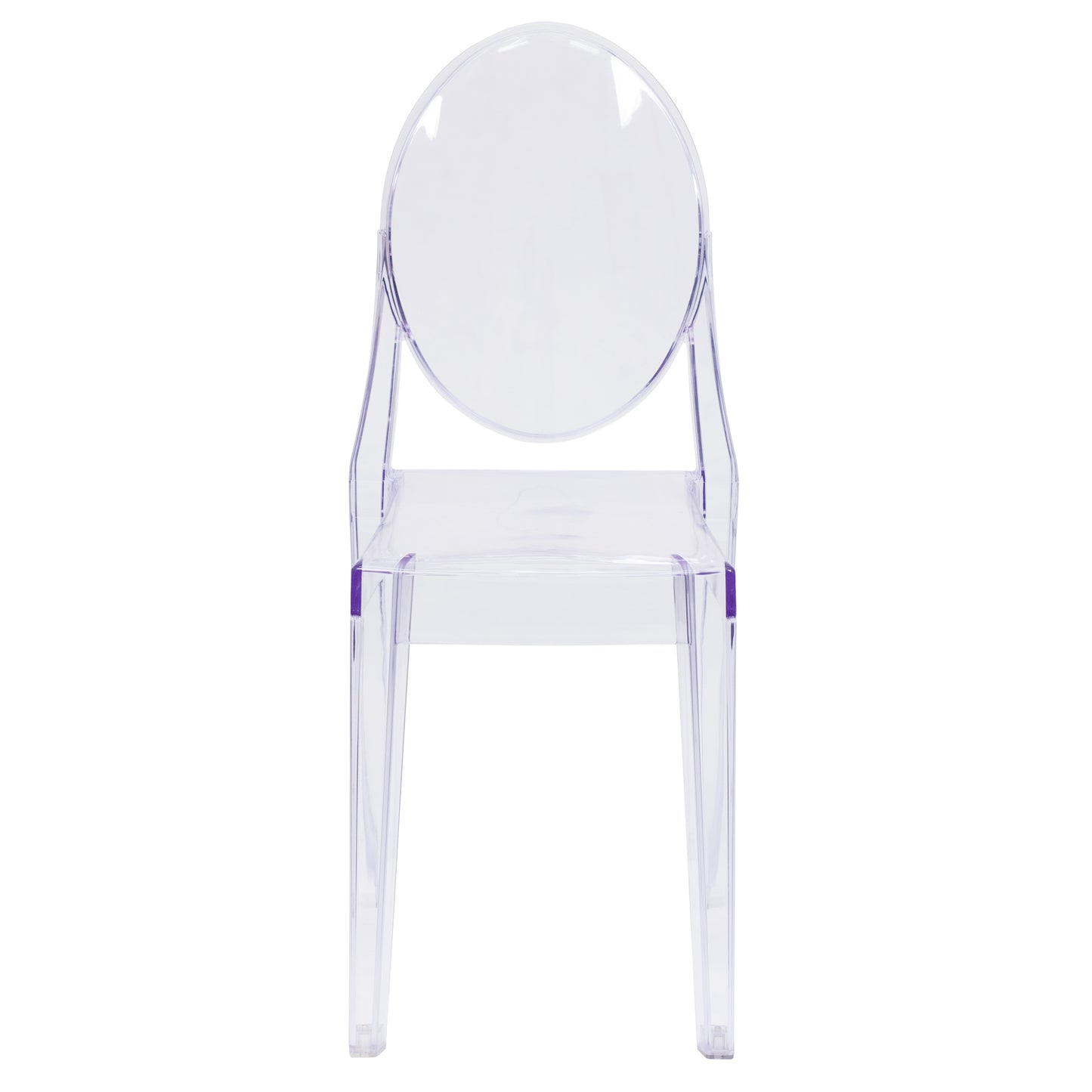 Cheryl Ghost Side Chair in Transparent Crystal Clear