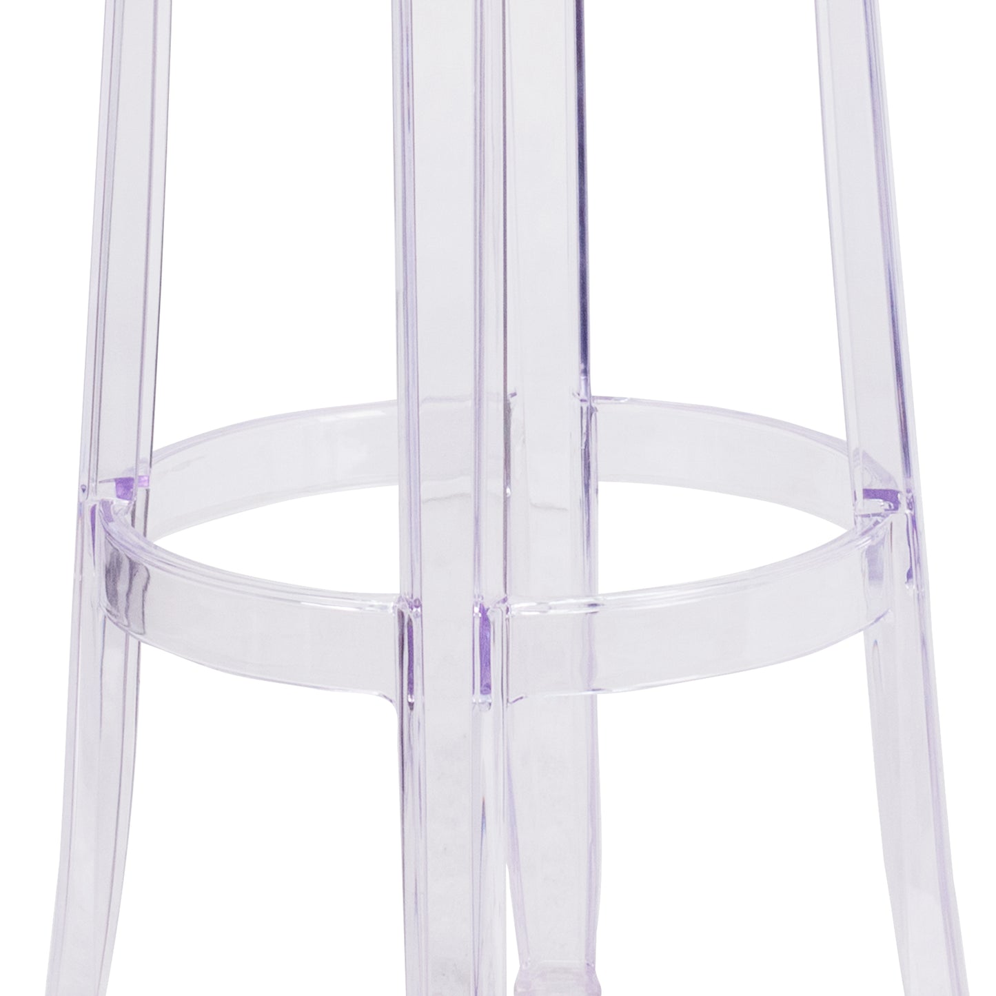 Laney 29.75'' High Transparent Barstool Clear