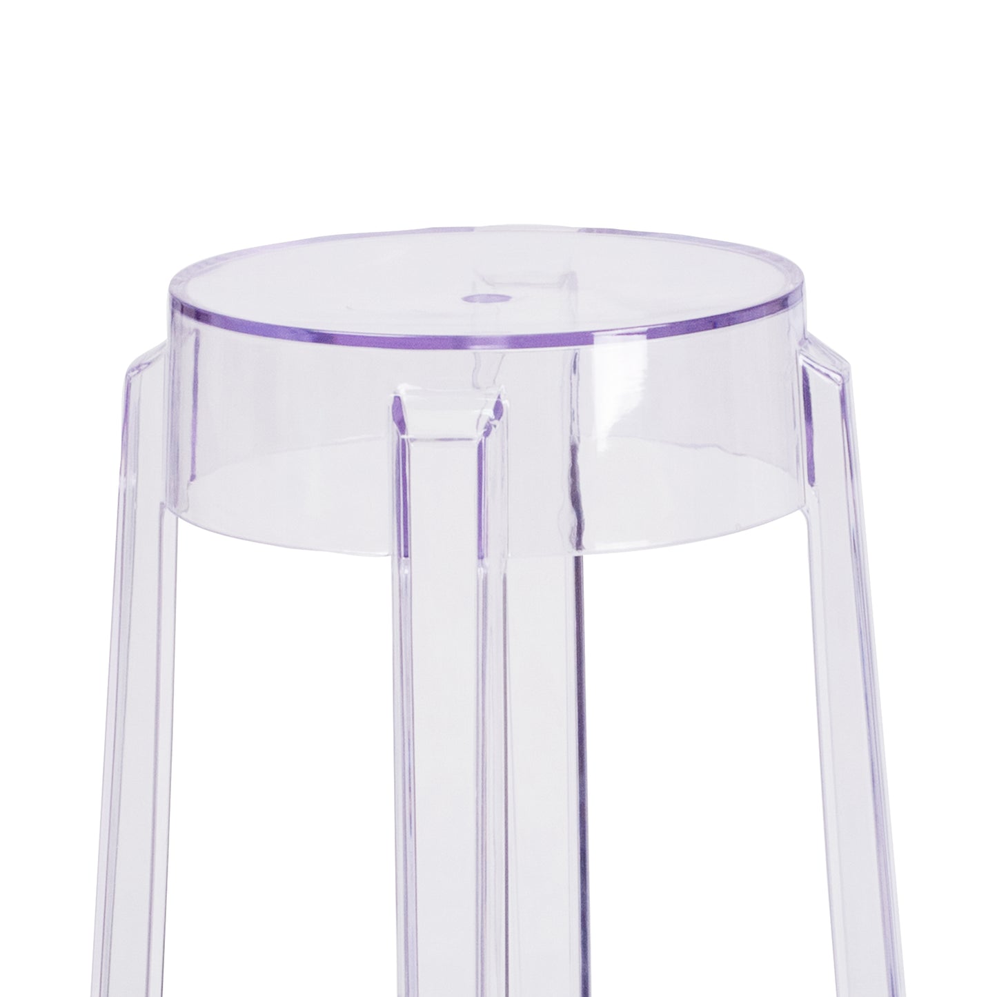 Laney 29.75'' High Transparent Barstool Clear