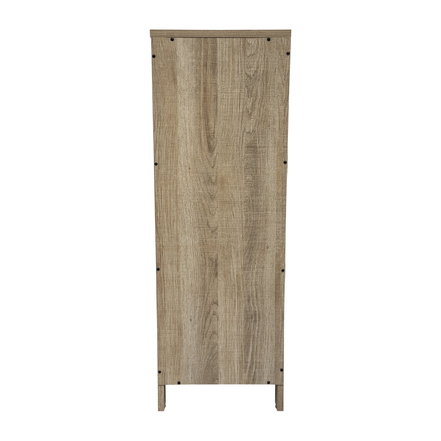 Dune Farmhouse Bathroom Storage Organizer with Two Removable Drawers and Open Display Shelf in Brown Brown