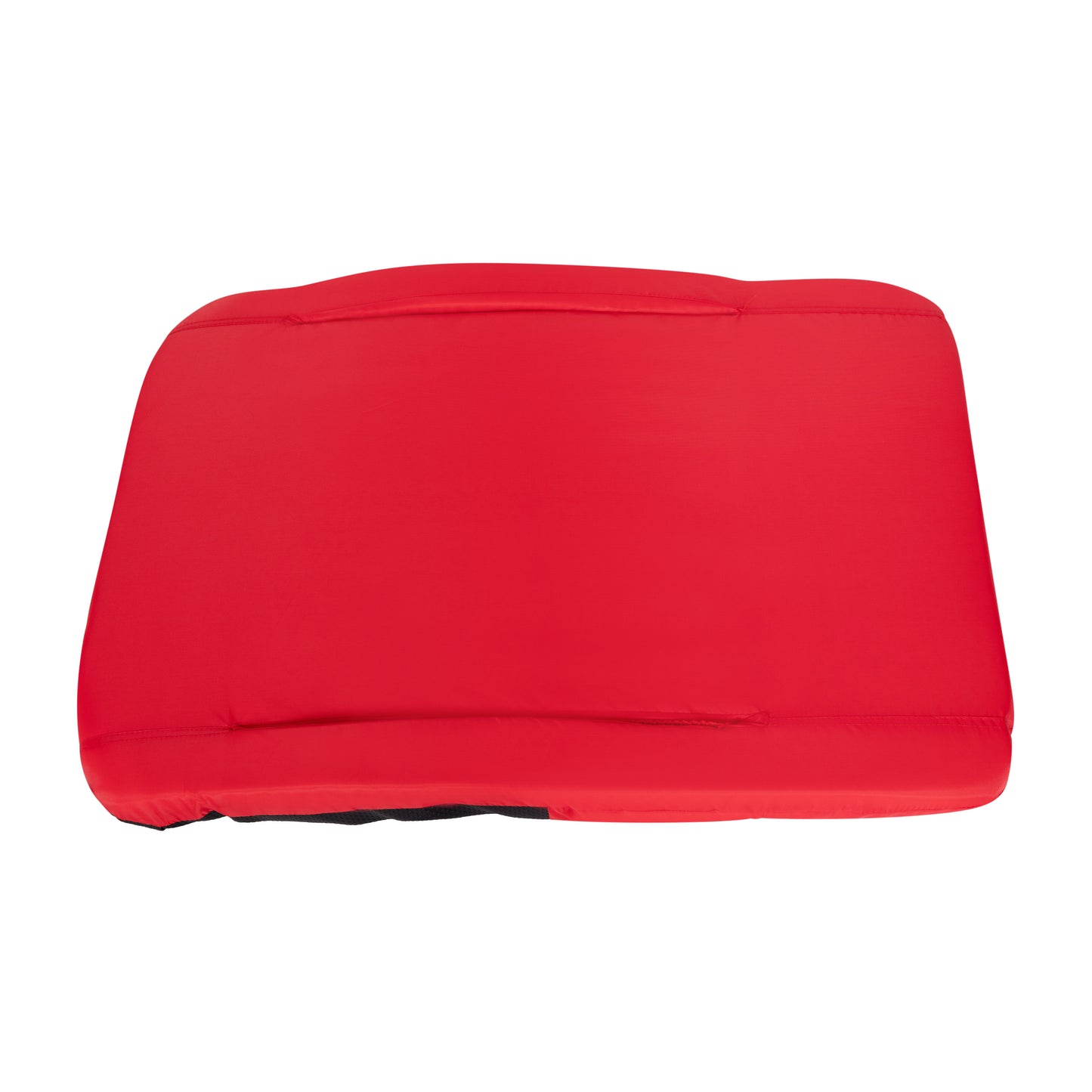Malta Extra Wide Red Lightweight Reclining Stadium Chair with Armrests, Padded Back & Seat with Dual Storage Pockets and Backpack Straps Red