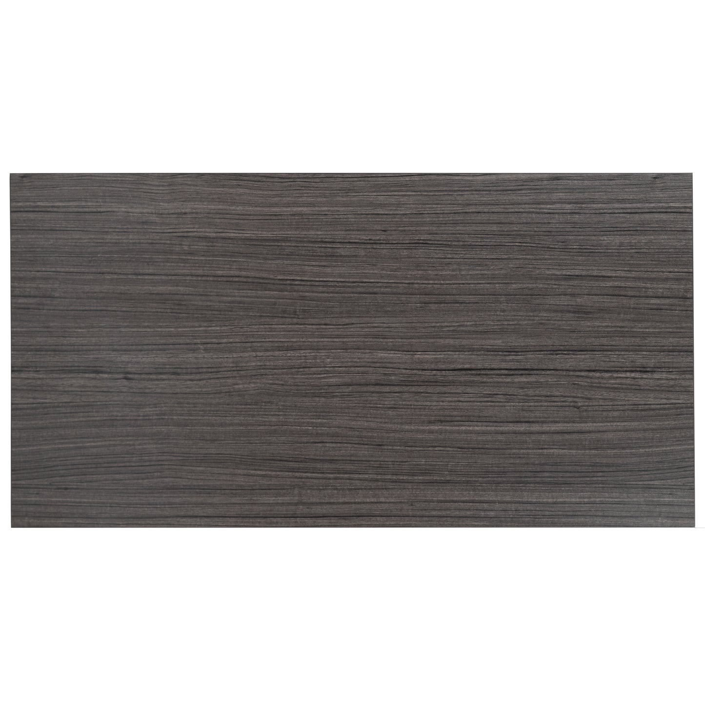 Kimberly Tiverton Industrial Modern Desk - Commercial Grade Office Computer Desk and Home Office Desk - 47" Long (Rustic Gray/White) Rustic Gray Top/White Frame