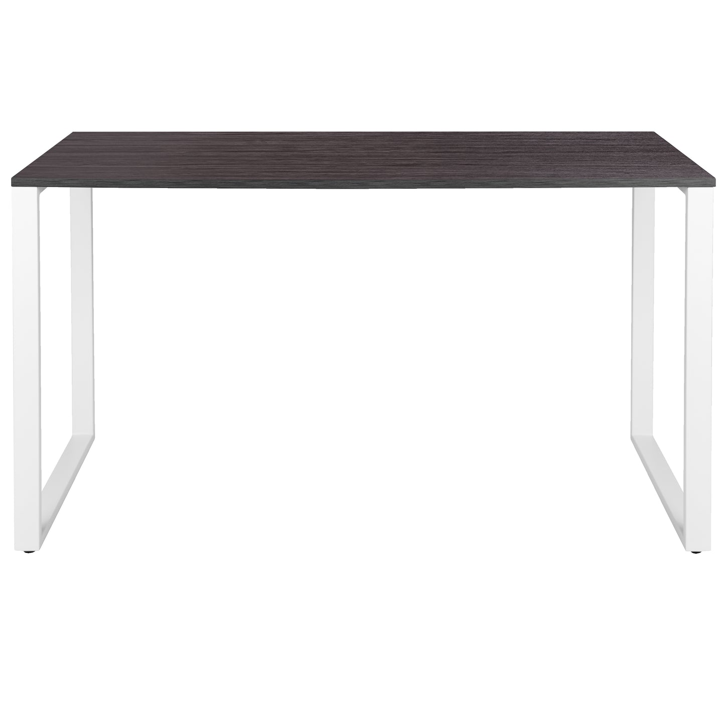 Kimberly Modern Commercial Grade Desk Industrial Style Computer Desk Sturdy Home Office Desk - 55"L - Rustic Gray Rustic Gray