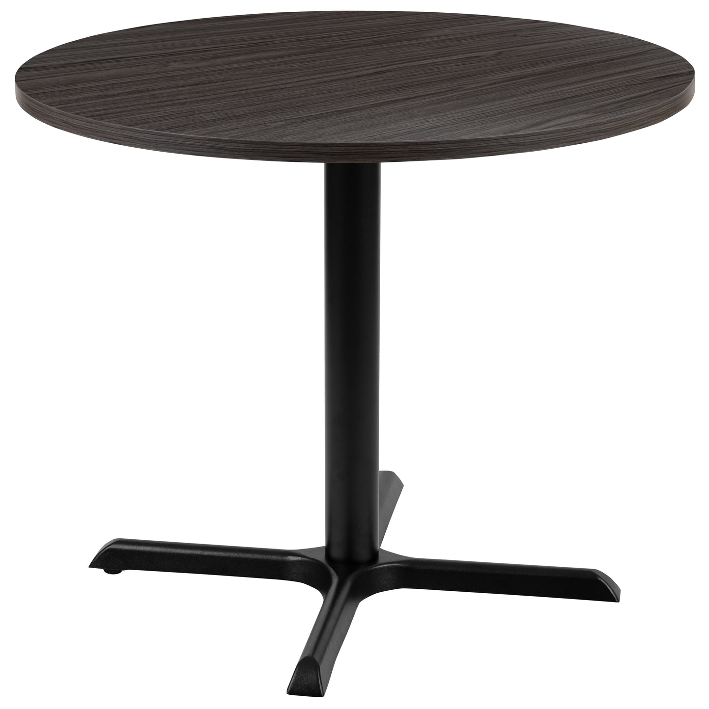 Chapman 36" Round Multi-Purpose Conference Table in Rustic Gray Rustic Gray