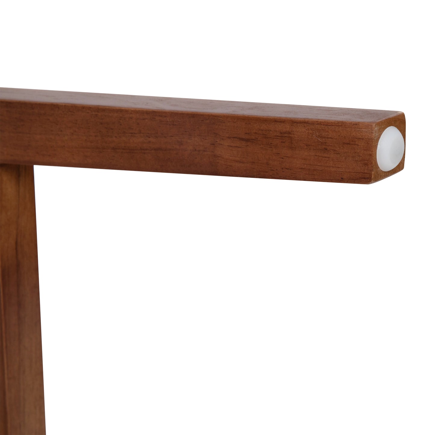 Darla Home Office Writing Computer Desk with Drawer - Table Desk for Writing and Work, Black/Walnut Black Top/Walnut Frame
