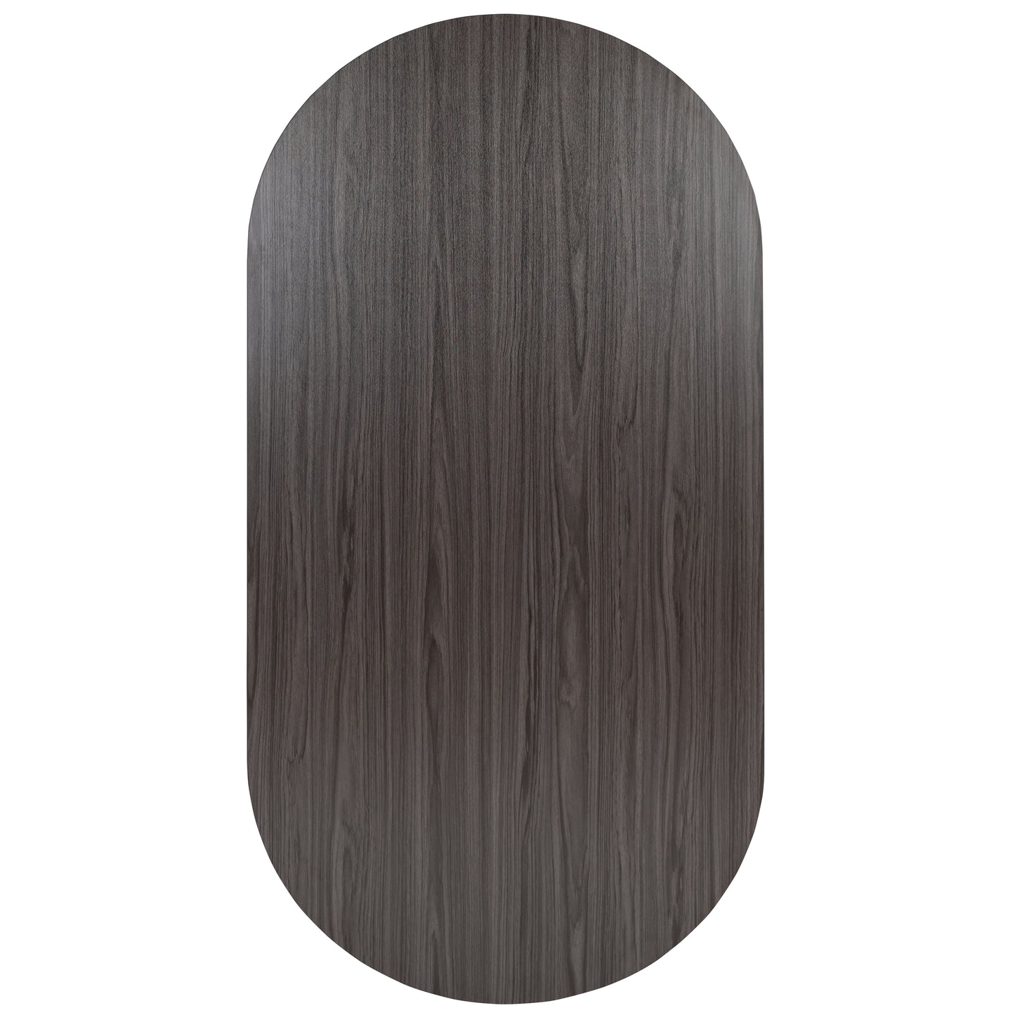 Jones 6 Foot (72 inch) Oval Conference Table in Rustic Gray Rustic Gray