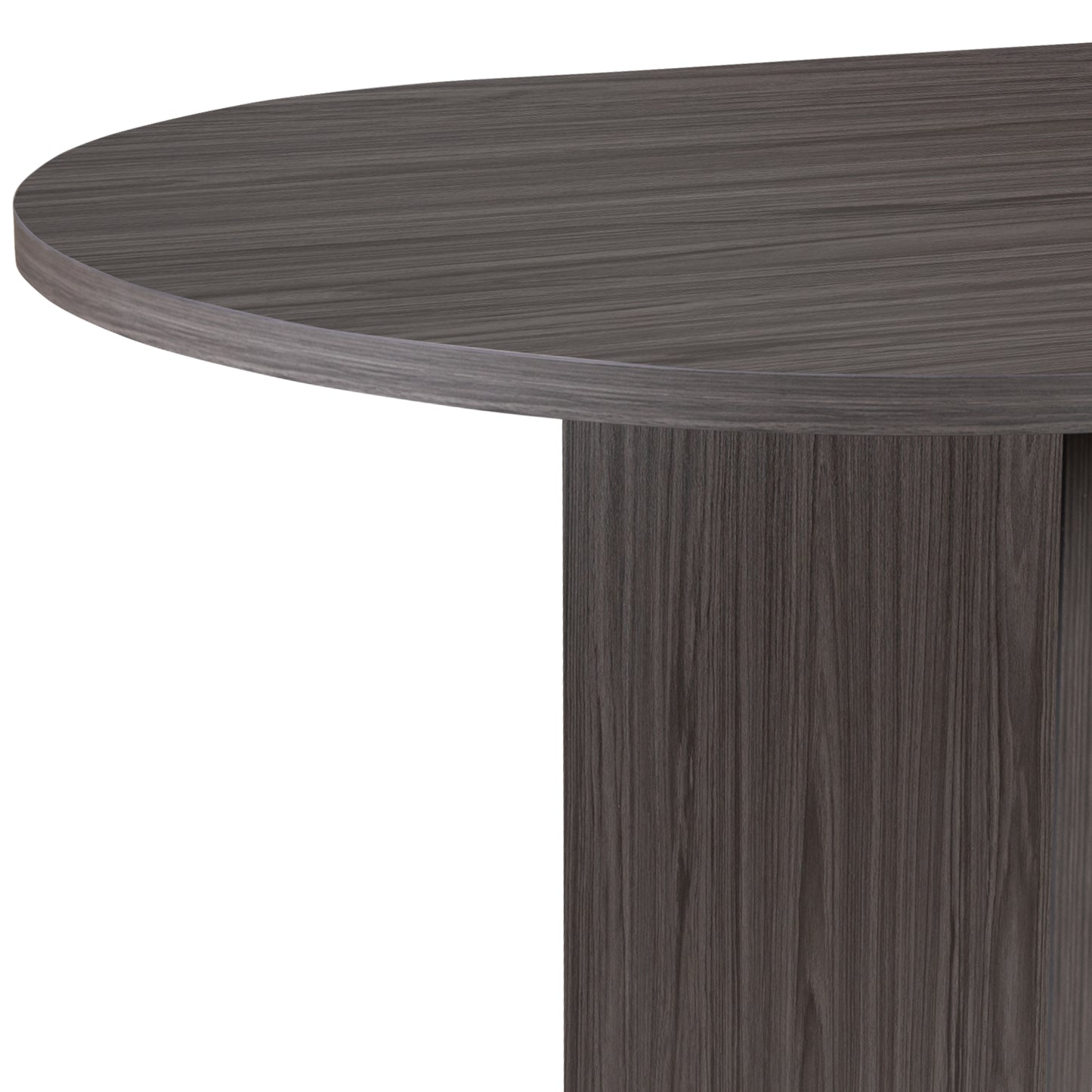 Jones 6 Foot (72 inch) Oval Conference Table in Rustic Gray Rustic Gray