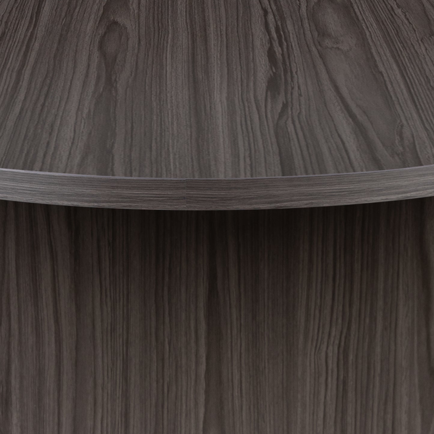Jones 6 Foot (72 inch) Oval Conference Table in Rustic Gray Rustic Gray
