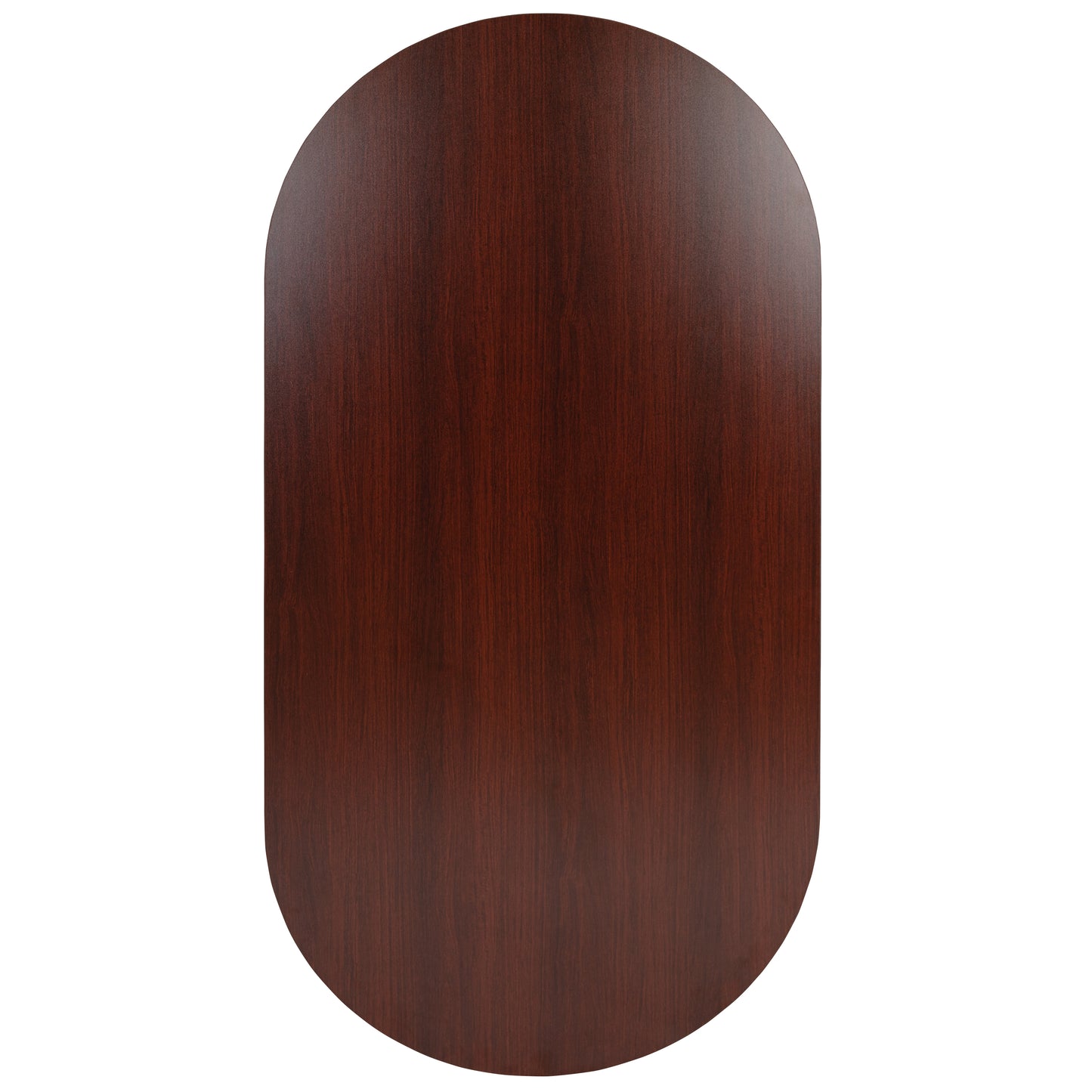 Jones 6 Foot (72 inch) Oval Conference Table in Mahogany Mahogany