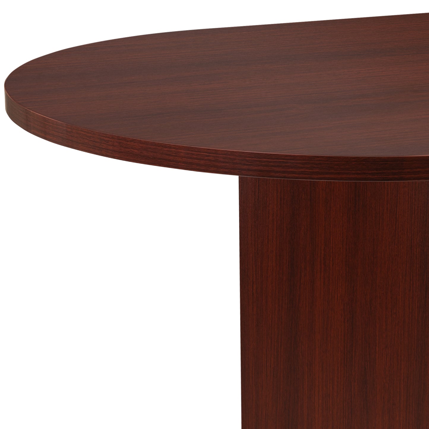 Jones 6 Foot (72 inch) Oval Conference Table in Mahogany Mahogany