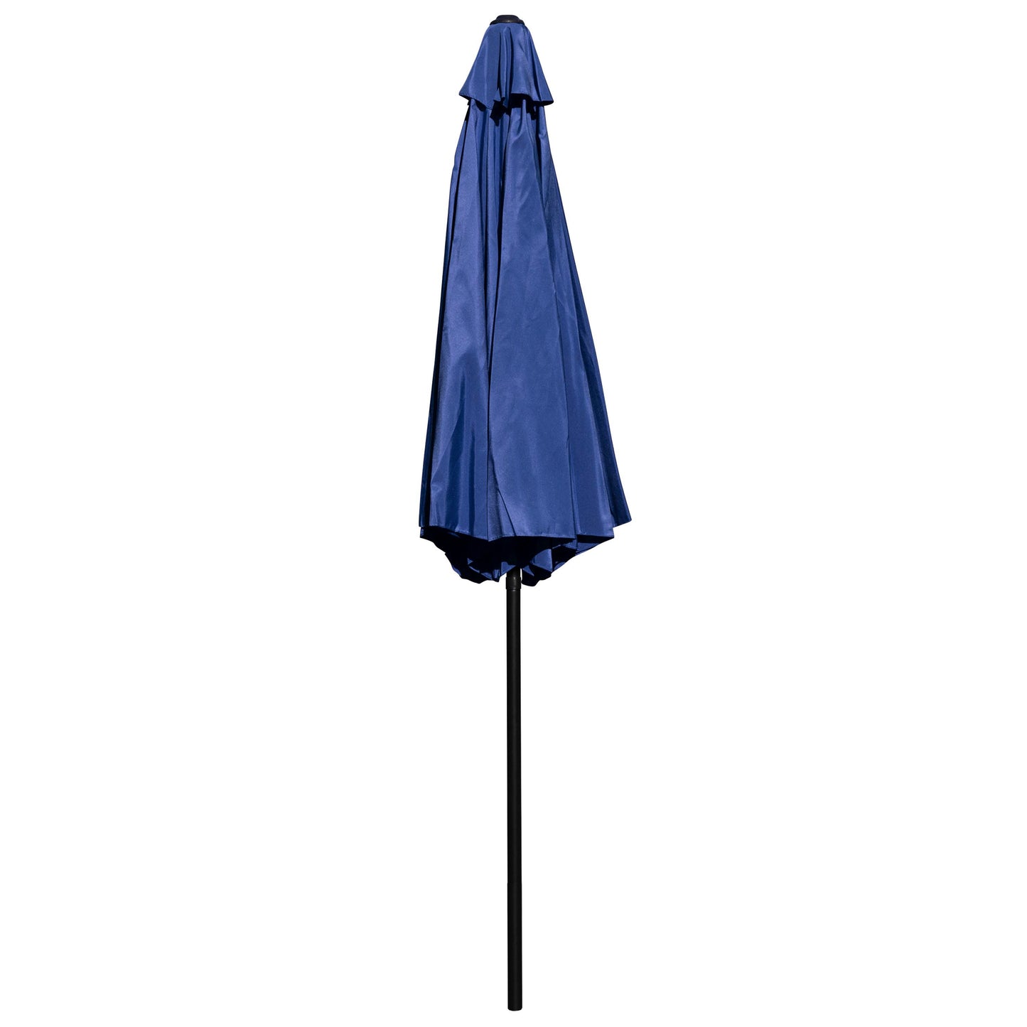 Navy 9 FT Round Umbrella with 1.5" Diameter Aluminum Pole with Crank and Tilt Function Navy