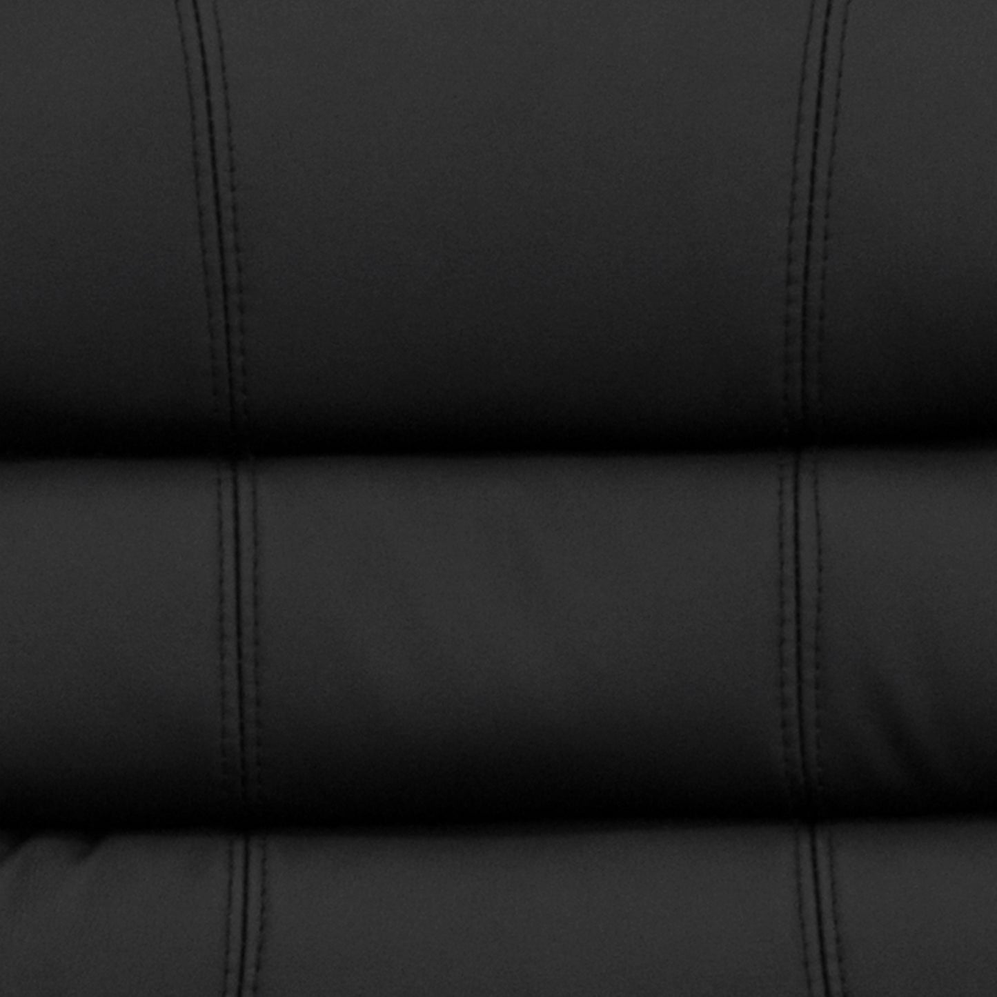Lane Mid-Back Black LeatherSoft Swivel Task Office Chair with Arms Black