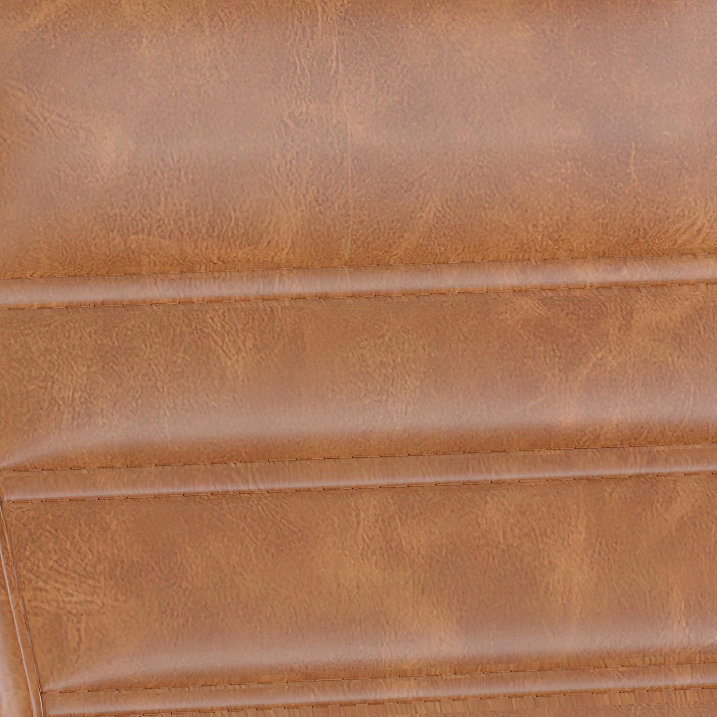 Whitney High Back Brown LeatherSoft Executive Swivel Office Chair with Black Frame, Arms, and Transparent Roller Wheels Brown LeatherSoft/Black Frame