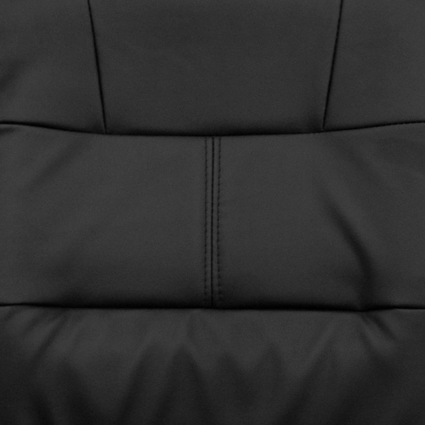 Rider Mid-Back Black LeatherSoft Swivel Task Office Chair with Arms Black