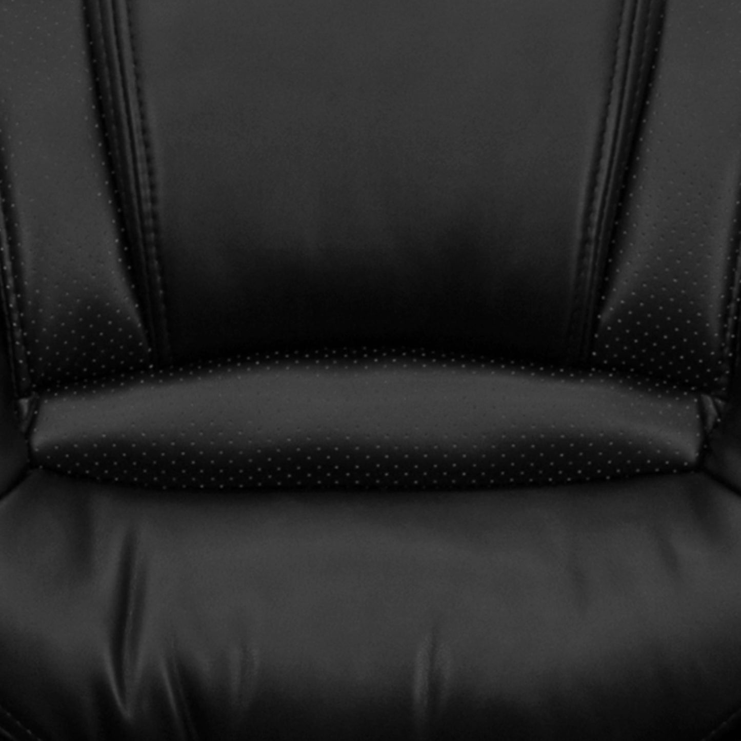 Stella High Back Black LeatherSoft Executive Swivel Ergonomic Office Chair with Arms Black