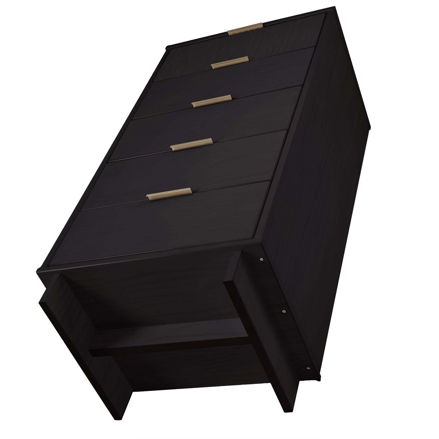 Granville Modern 2-Piece Dresser Set in Black GRAN012