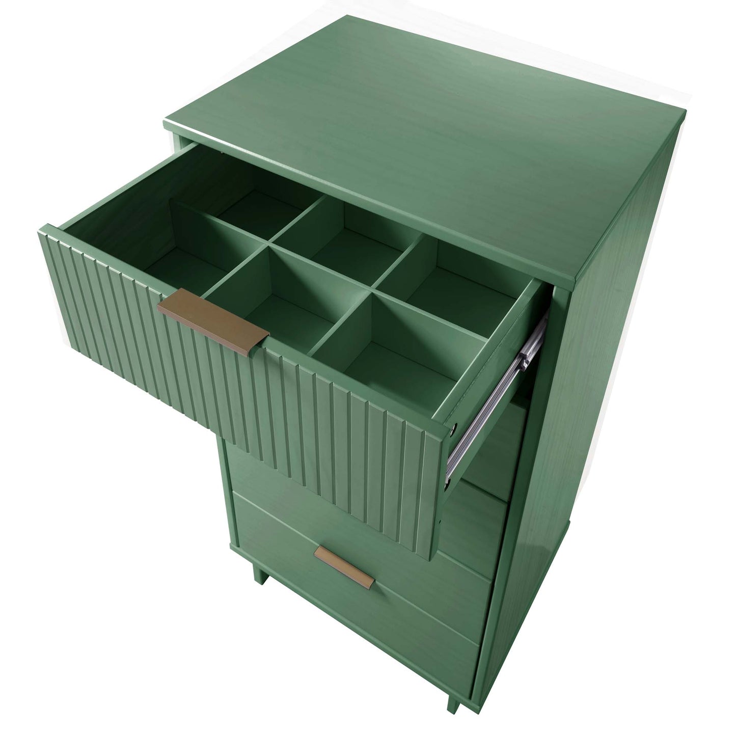 Granville Modern 2-Piece Dresser Set in Sage Green GRAN013