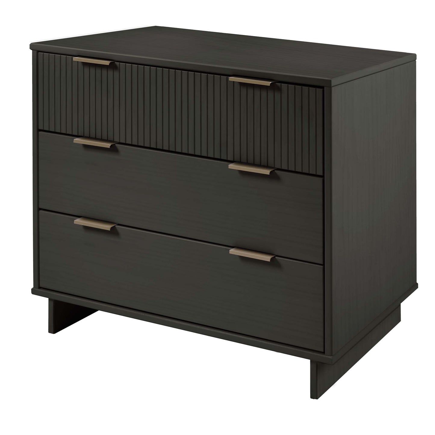 Granville Modern 2-Piece Dresser Set in Charcoal Gray GRAN045