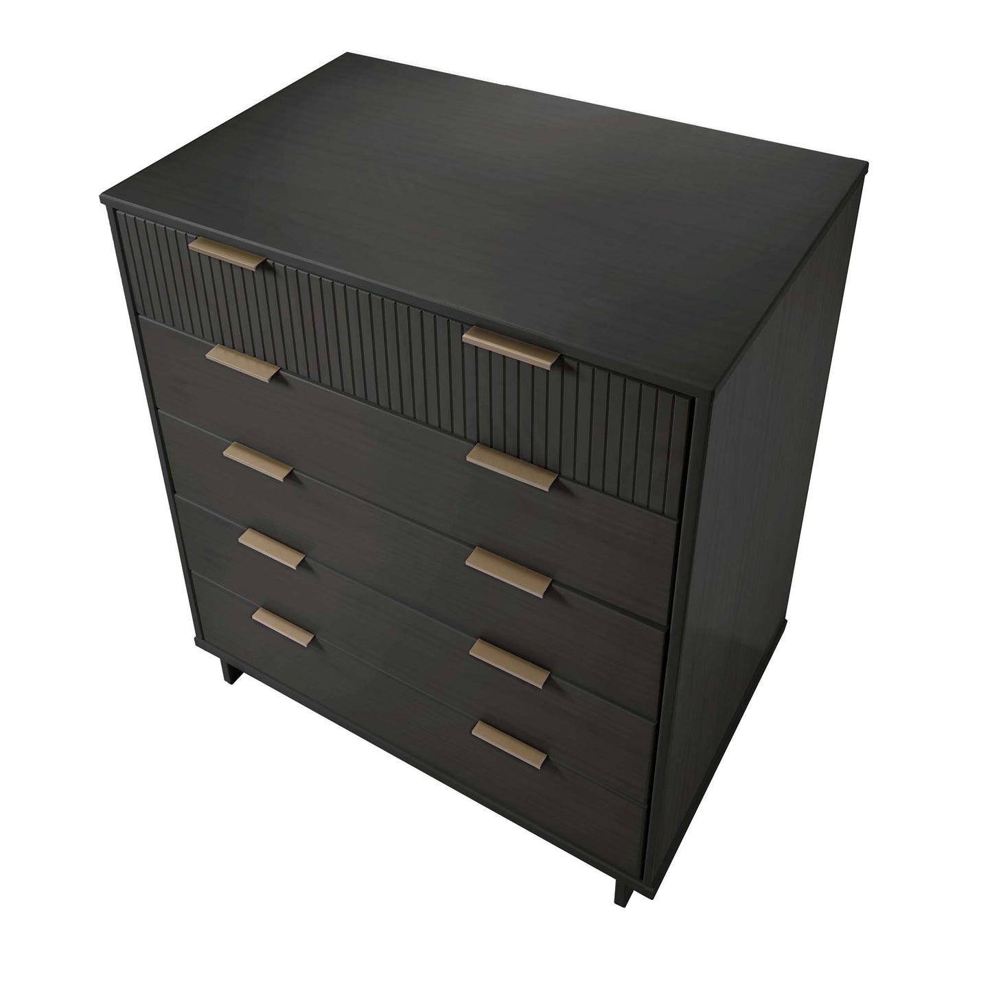 Granville Modern 2-Piece Dresser Set in Charcoal Gray GRAN065