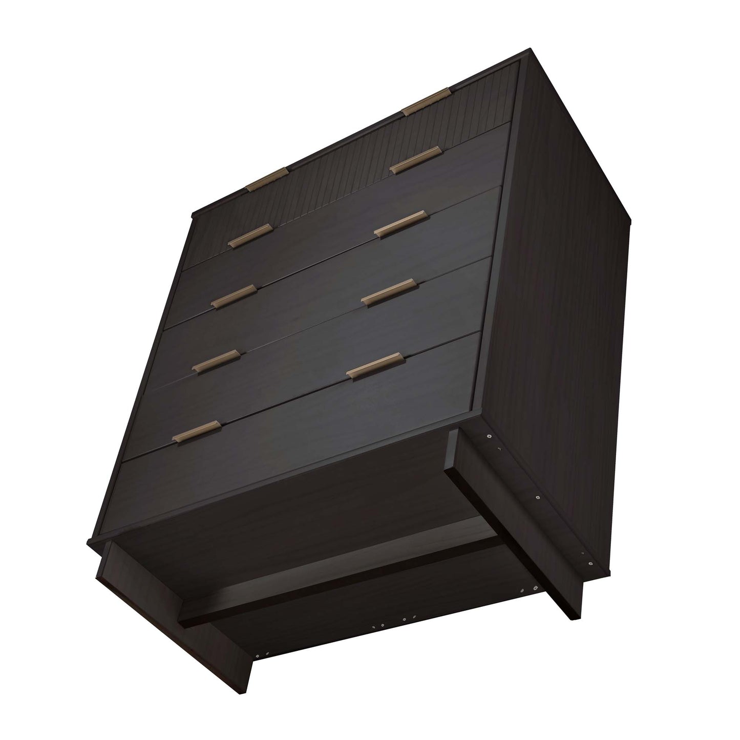 Granville Modern 2-Piece Dresser Set in Charcoal Gray GRAN065