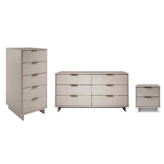 Granville Modern 3-Piece Dresser Set in Light Gray GRAN076