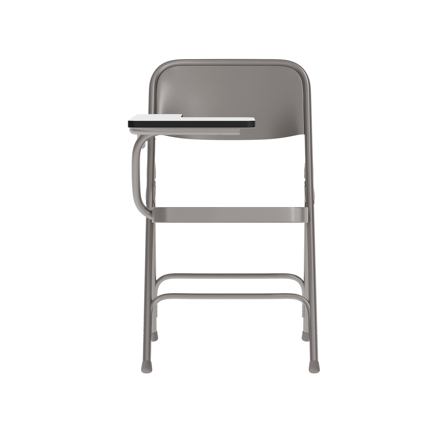 Ralph Premium Steel Folding Chair with Right Handed Tablet Arm Beige