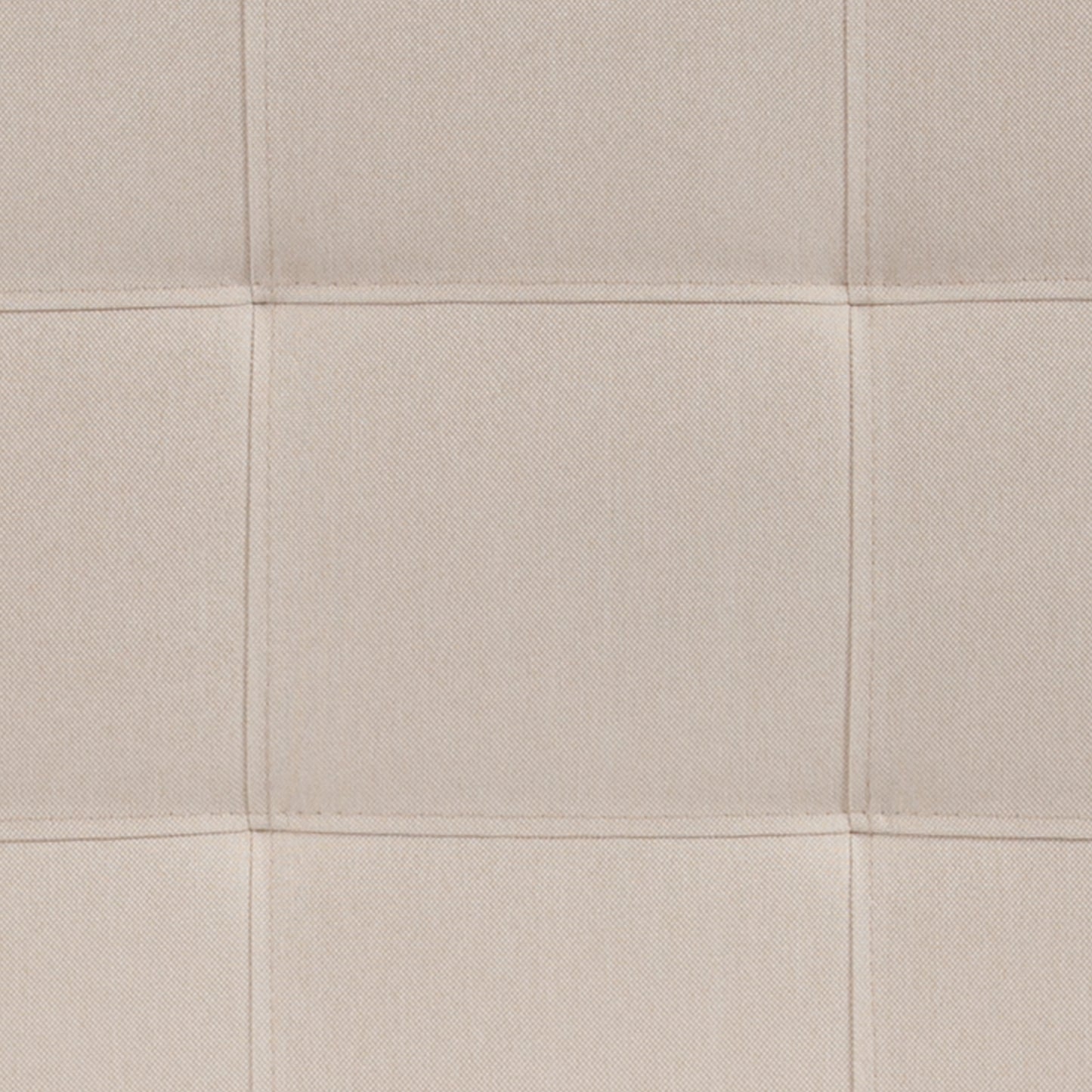 Bedford Tufted Upholstered Full Size Headboard in Beige Fabric Beige
