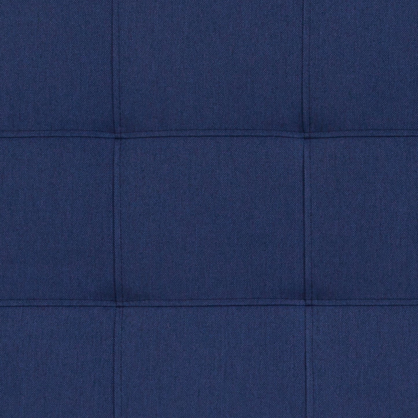 Bedford Tufted Upholstered Full Size Headboard in Navy Fabric Navy