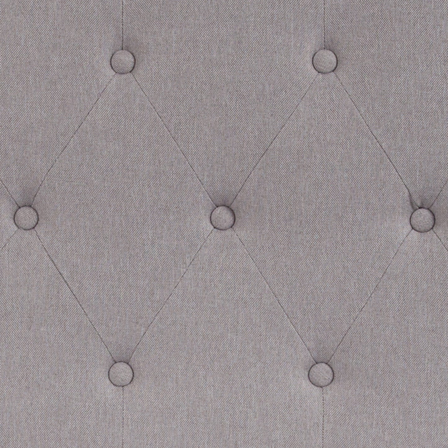 Cambridge Tufted Upholstered Twin Size Headboard in Light Gray Fabric Light Gray HG-HB1708-T-LG-GG