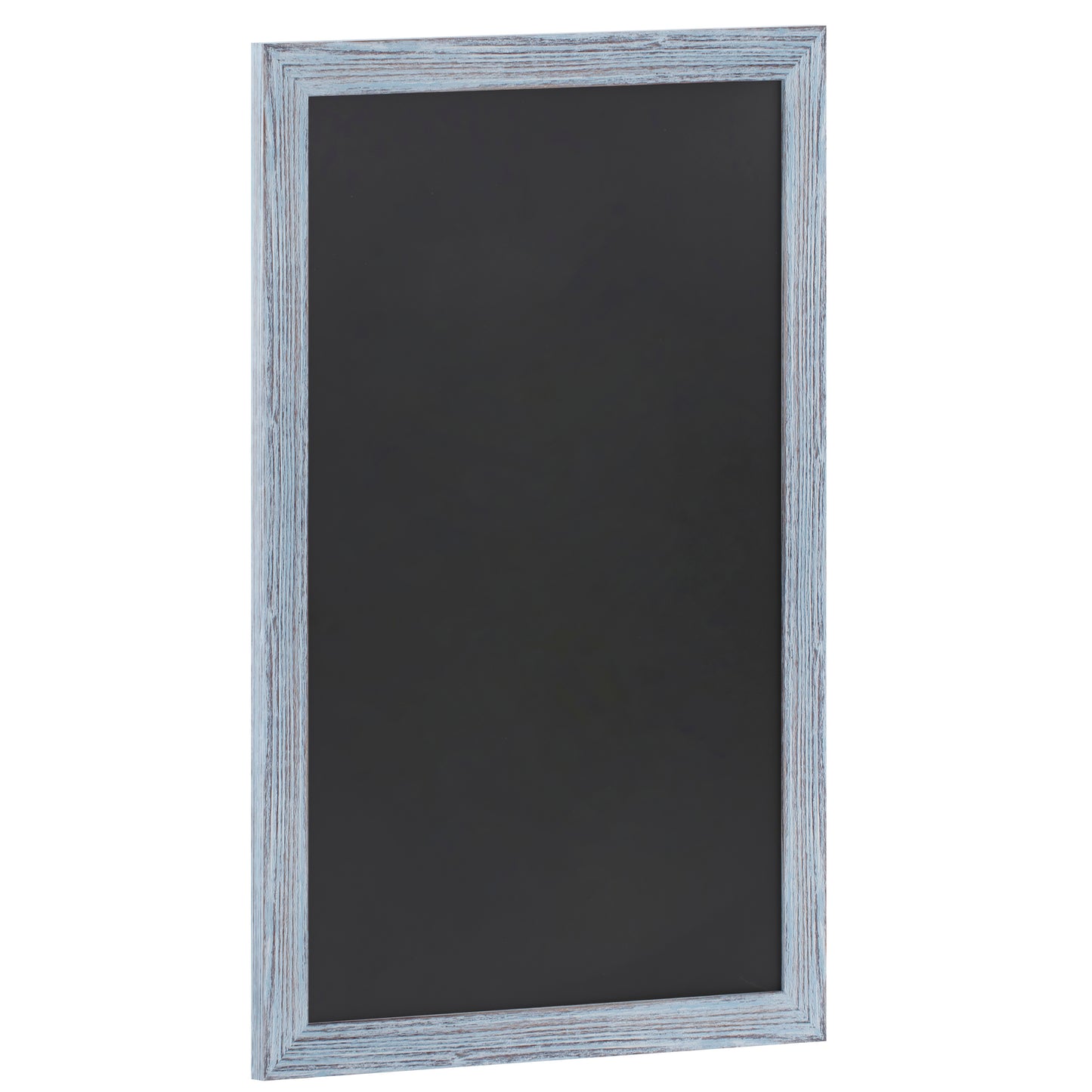 Canterbury 24" x 36" Rustic Blue Wall Mount Magnetic Chalkboard Sign with Eraser, Hanging Wall Chalkboard Memo Board for Home, School, or Business Blue HGWA-1GD-CRE8-072315-GG