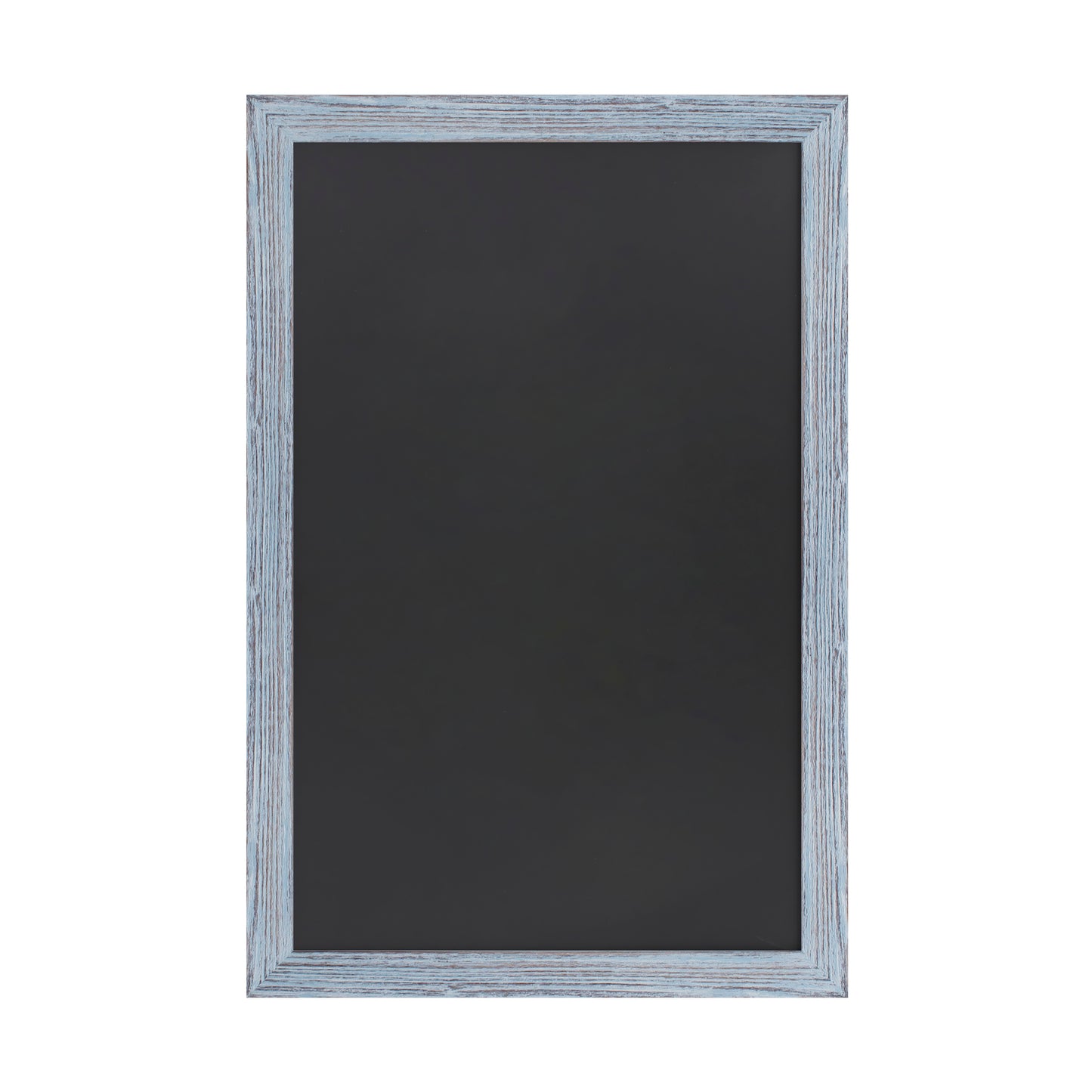Canterbury 24" x 36" Rustic Blue Wall Mount Magnetic Chalkboard Sign with Eraser, Hanging Wall Chalkboard Memo Board for Home, School, or Business Blue HGWA-1GD-CRE8-072315-GG