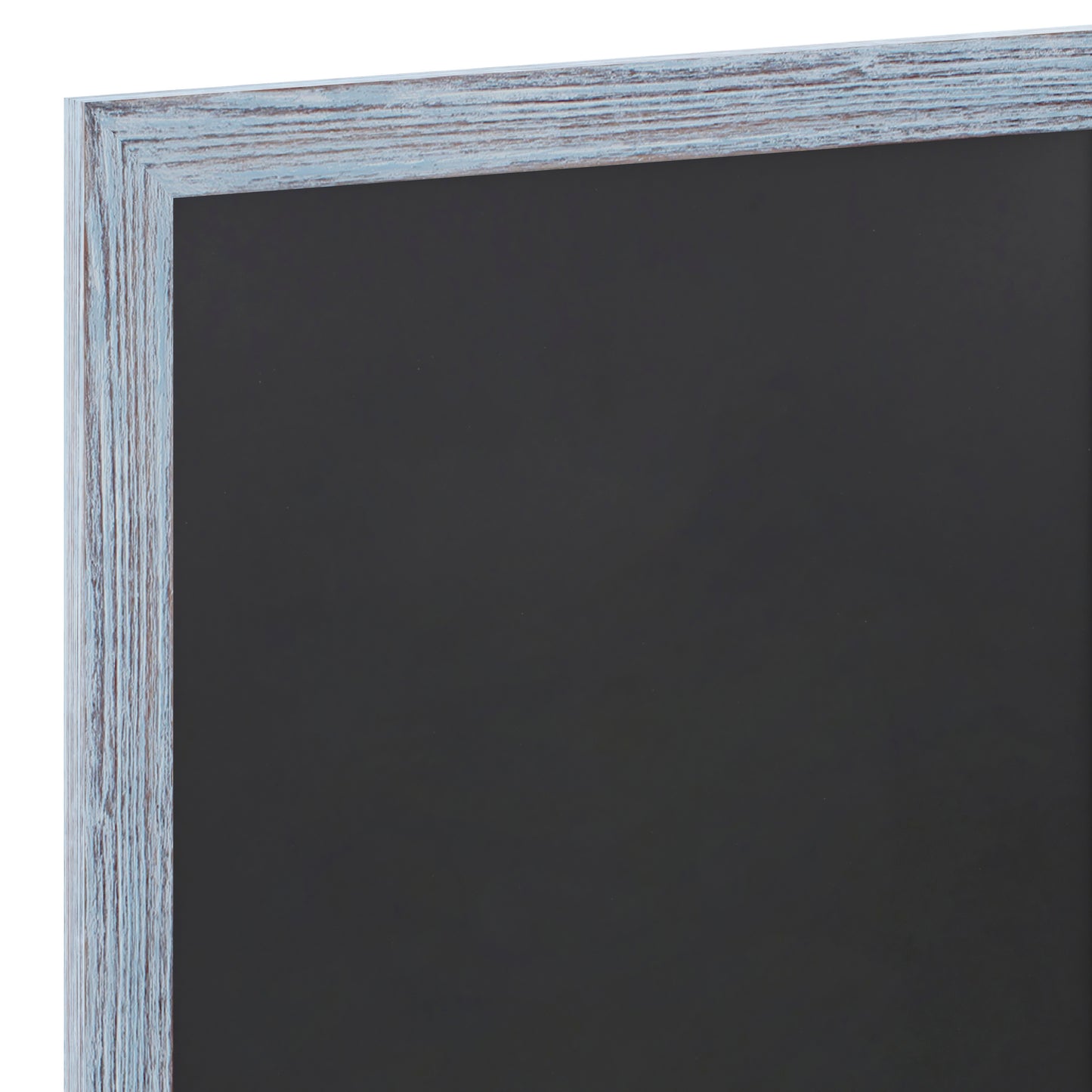 Canterbury 24" x 36" Rustic Blue Wall Mount Magnetic Chalkboard Sign with Eraser, Hanging Wall Chalkboard Memo Board for Home, School, or Business Blue HGWA-1GD-CRE8-072315-GG