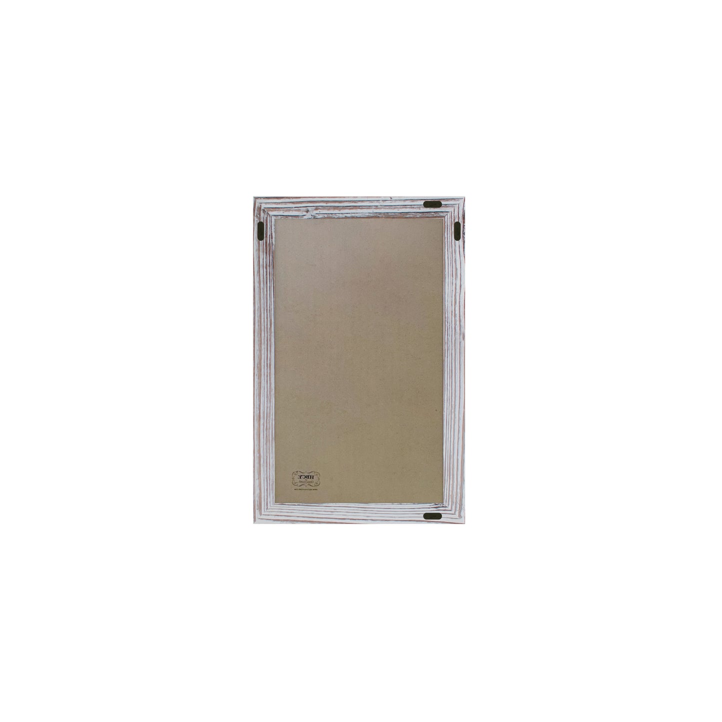 Canterbury 11" x 17" Whitewashed Wall Mount Magnetic Chalkboard Sign with Eraser, Hanging Wall Chalkboard Memo Board for Home, School, or Business White Washed