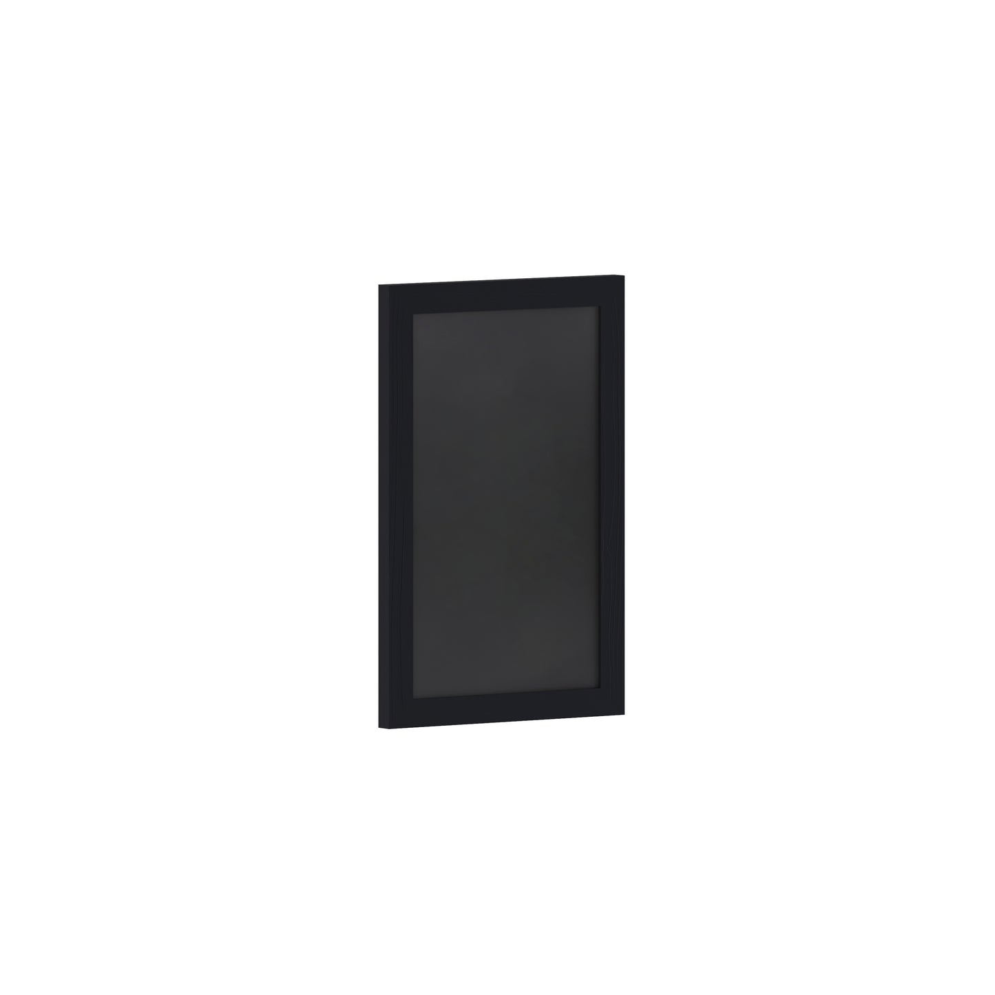 Canterbury 11" x 17" Black Wall Mount Magnetic Chalkboard Sign with Eraser, Hanging Wall Chalkboard Memo Board for Home, School, or Business Black HGWA-GDIS-CRE8-862315-GG