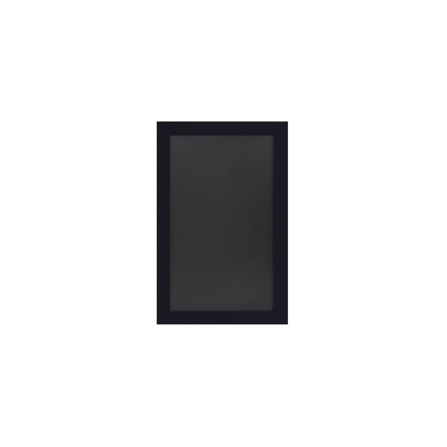 Canterbury 11" x 17" Black Wall Mount Magnetic Chalkboard Sign with Eraser, Hanging Wall Chalkboard Memo Board for Home, School, or Business Black HGWA-GDIS-CRE8-862315-GG