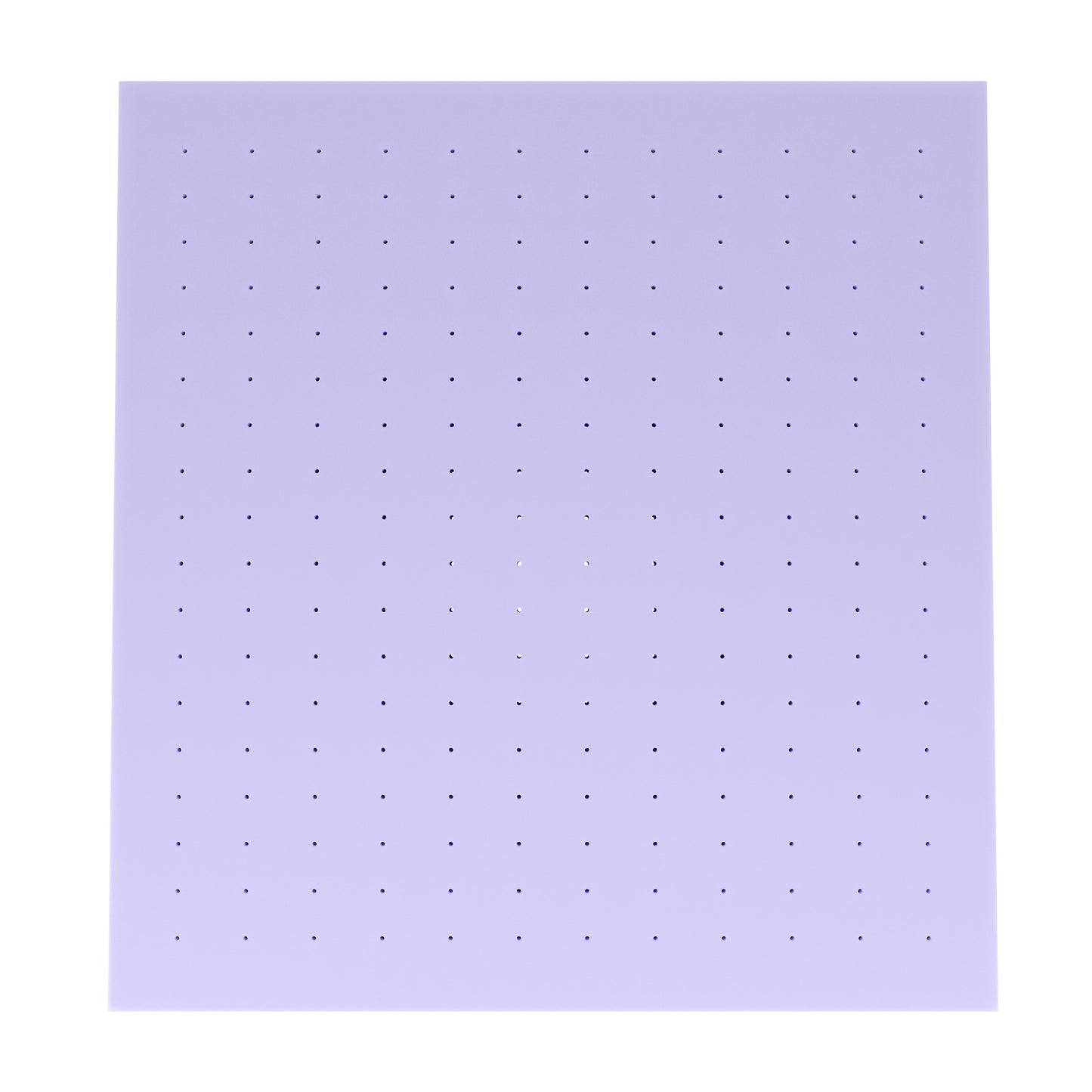 Capri Comfortable Sleep 3 Inch Lavender Infused King Memory Foam Mattress Topper with Ventilated Design and CertiPUR-US Certified Foam Purple