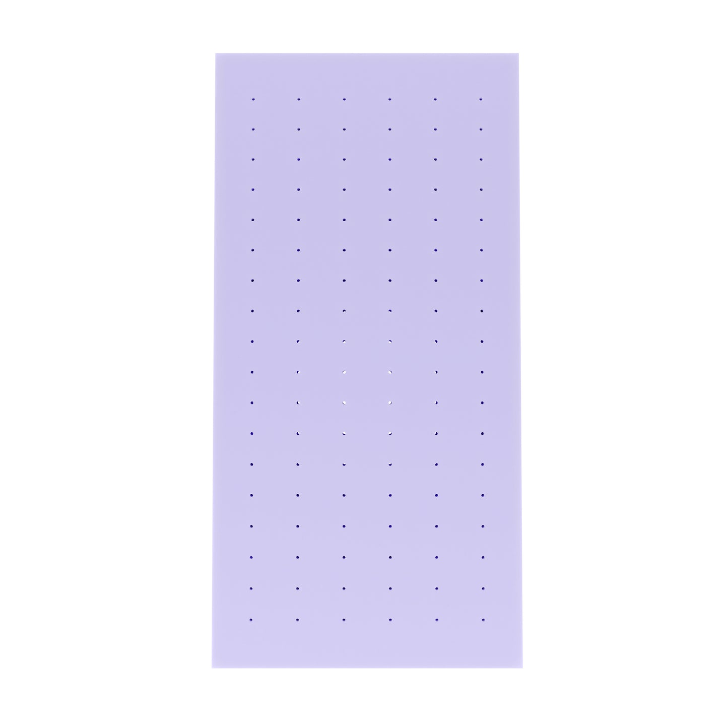 Capri Comfortable Sleep 3 Inch Lavender Infused Twin Memory Foam Mattress Topper with Ventilated Design and CertiPUR-US Certified Foam Purple