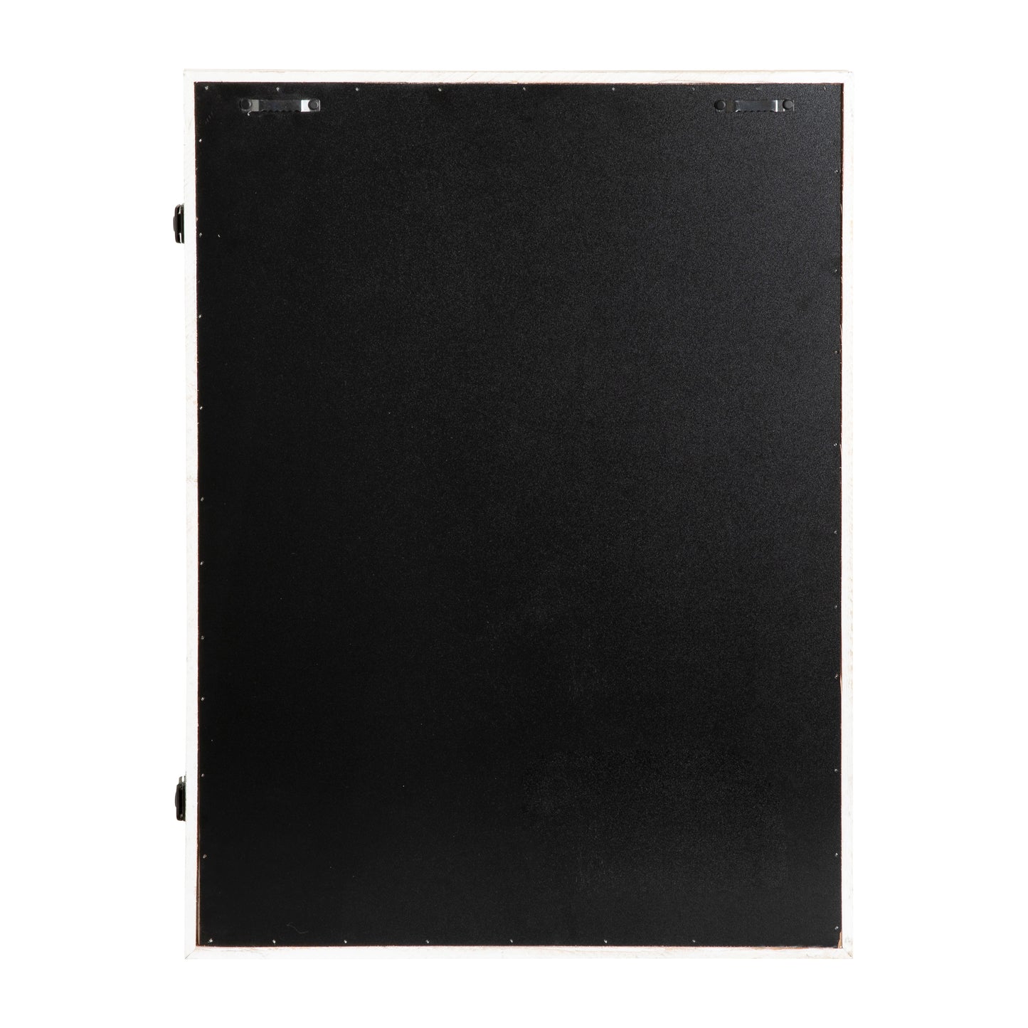 Peyton 18x24 Shadow Box Display Case with Linen Liner, 8 Push Pins and Solid Pine Wood Frame in Whitewash White Wash HMHD-23M012YBN-WHTWSH-1824-GG