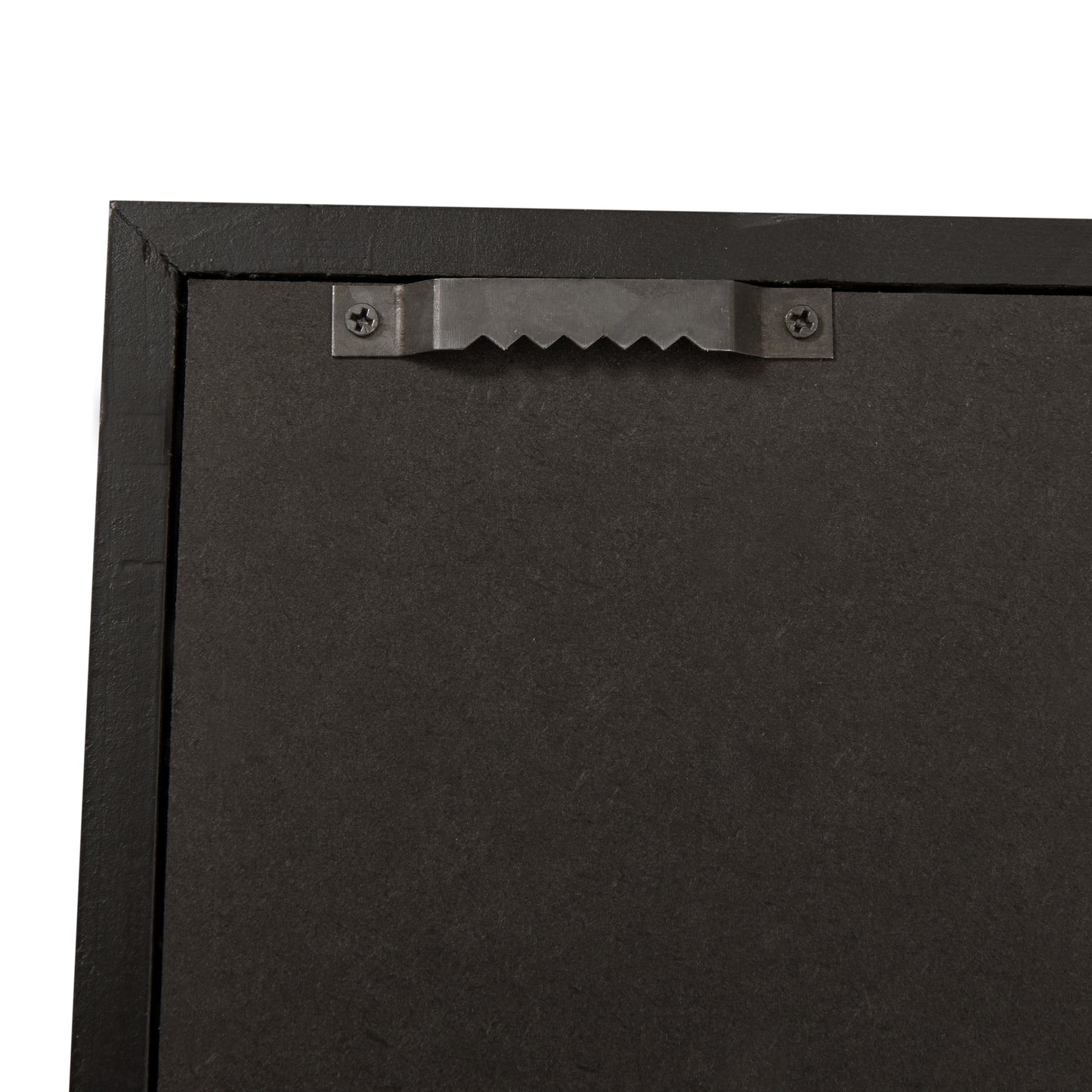 Banks 24x36 Jersey Display Case with Solid Pine Wood Frame, UV Treated Acrylic Window, Velvet Backing Board, and Anti-Theft Lock in Black Black