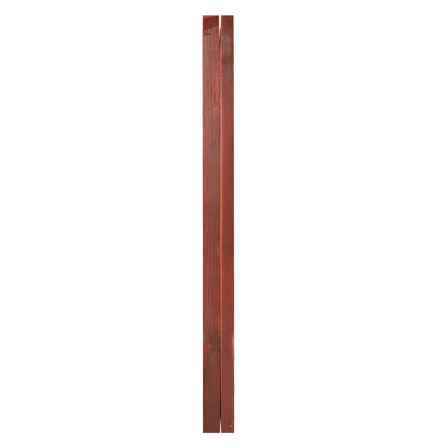 Banks 24x36 Jersey Display Case with Solid Pine Wood Frame, UV Treated Acrylic Window, Velvet Backing Board, and Anti-Theft Lock in Mahogany Mahogany