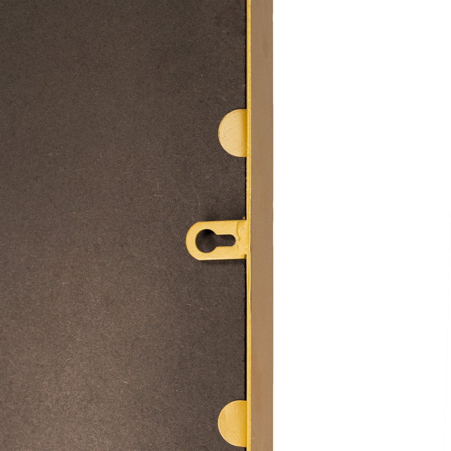 Ava 48" x 30" Metal Deep Framed Wall Mirror - Large Accent Mirror for Bathroom, Entryway, Dining Room, & Living Room in Gold Gold