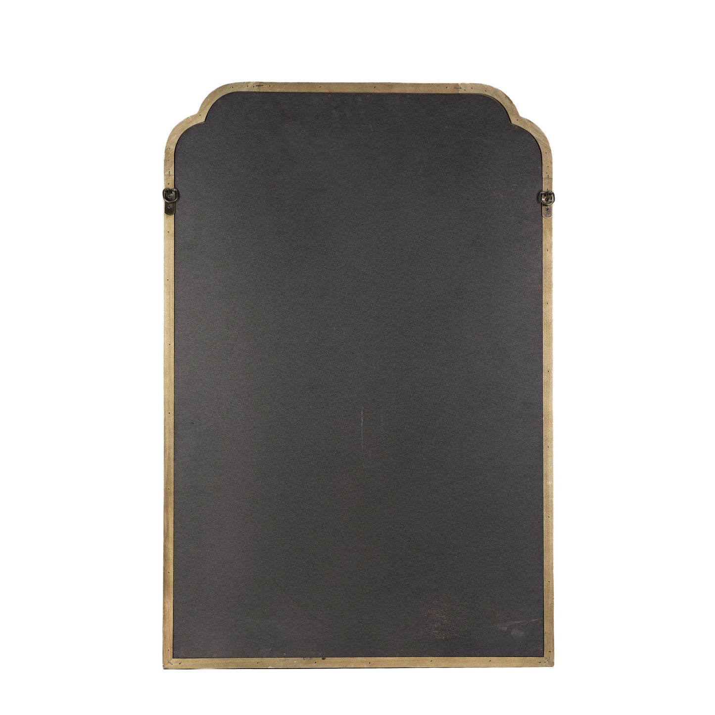 Efie 36" x 24" Large Accent Wall Mirror with Solid Wood Frame for Bathroom, Entryway, Dining Room & Living Room in Weathered Weathered