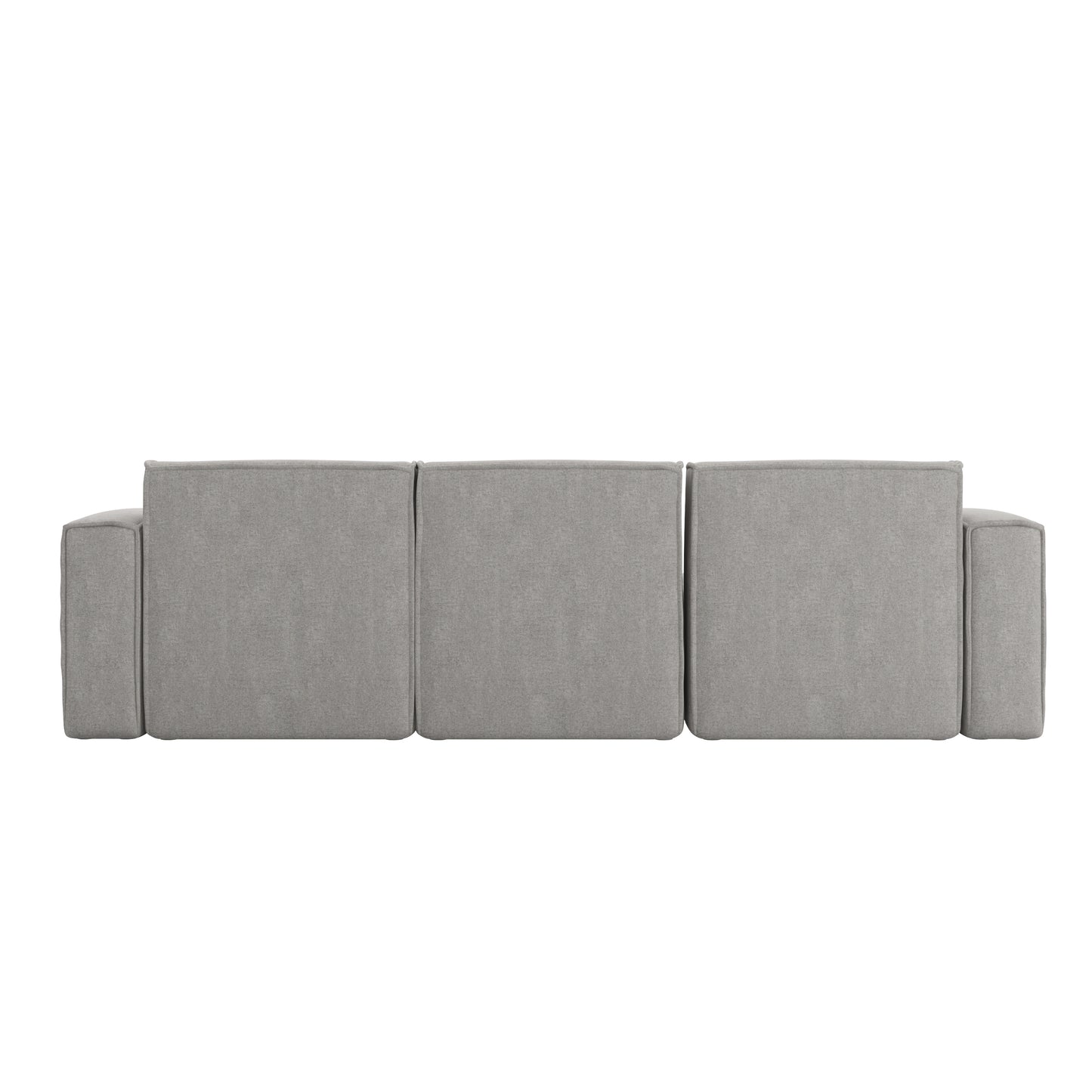 Bridgetown Luxury Modular 4 Piece Sectional Sofa, Gray Gray IS-IT2231-4PCSEC-GRY-GG