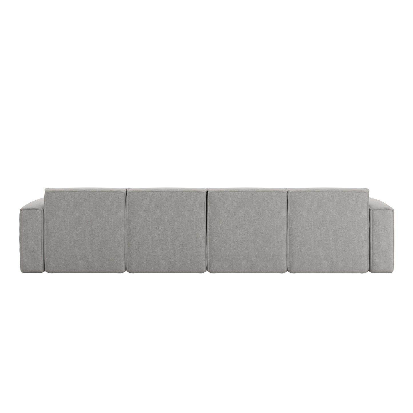 Bridgetown Luxury Modular 5 Piece Sectional Sofa, Gray Gray IS-IT2231-5PCSEC-GRY-GG